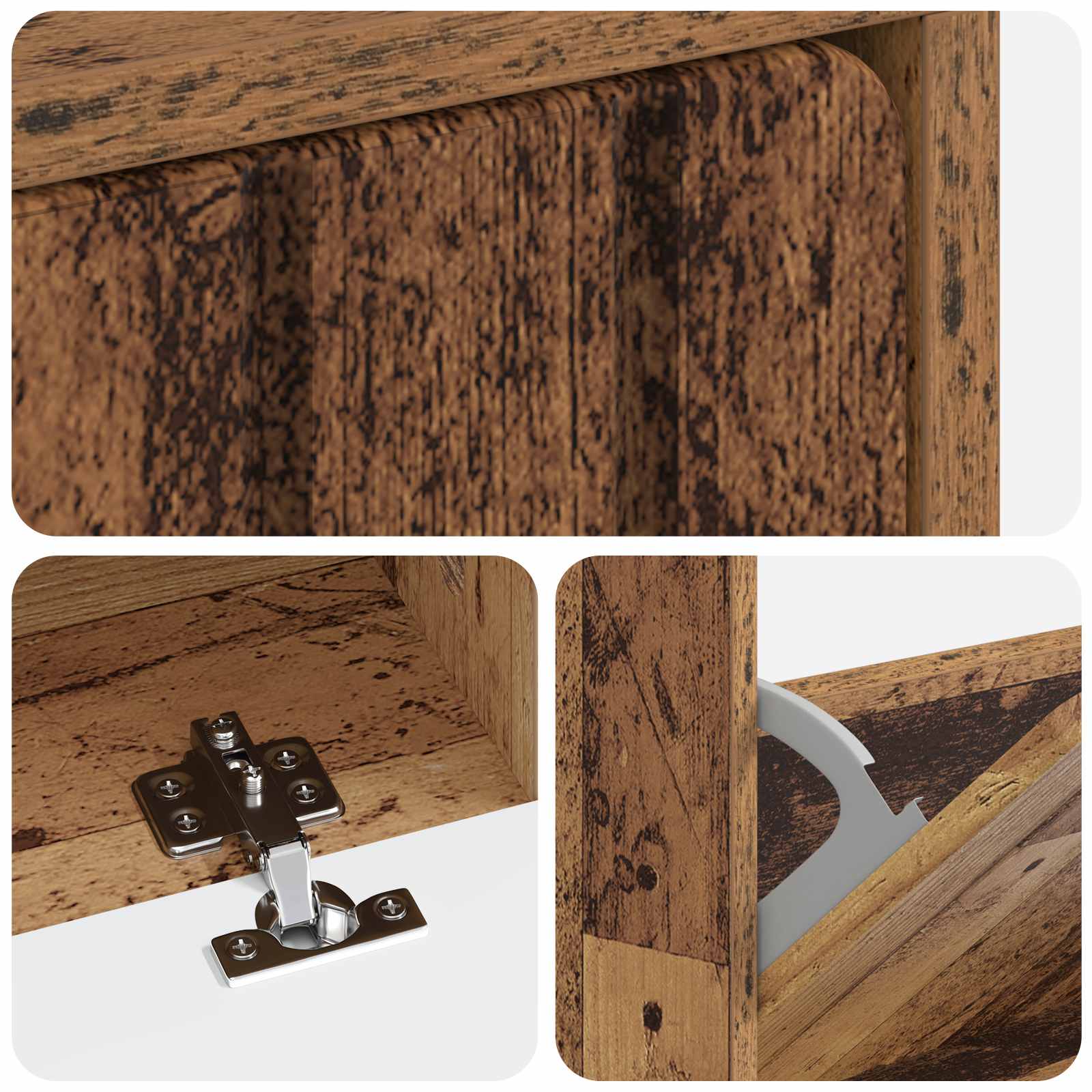 Mobile per scarpe ZWOLLE 78 x 24 x 103 cm Legno ingegnerizzato