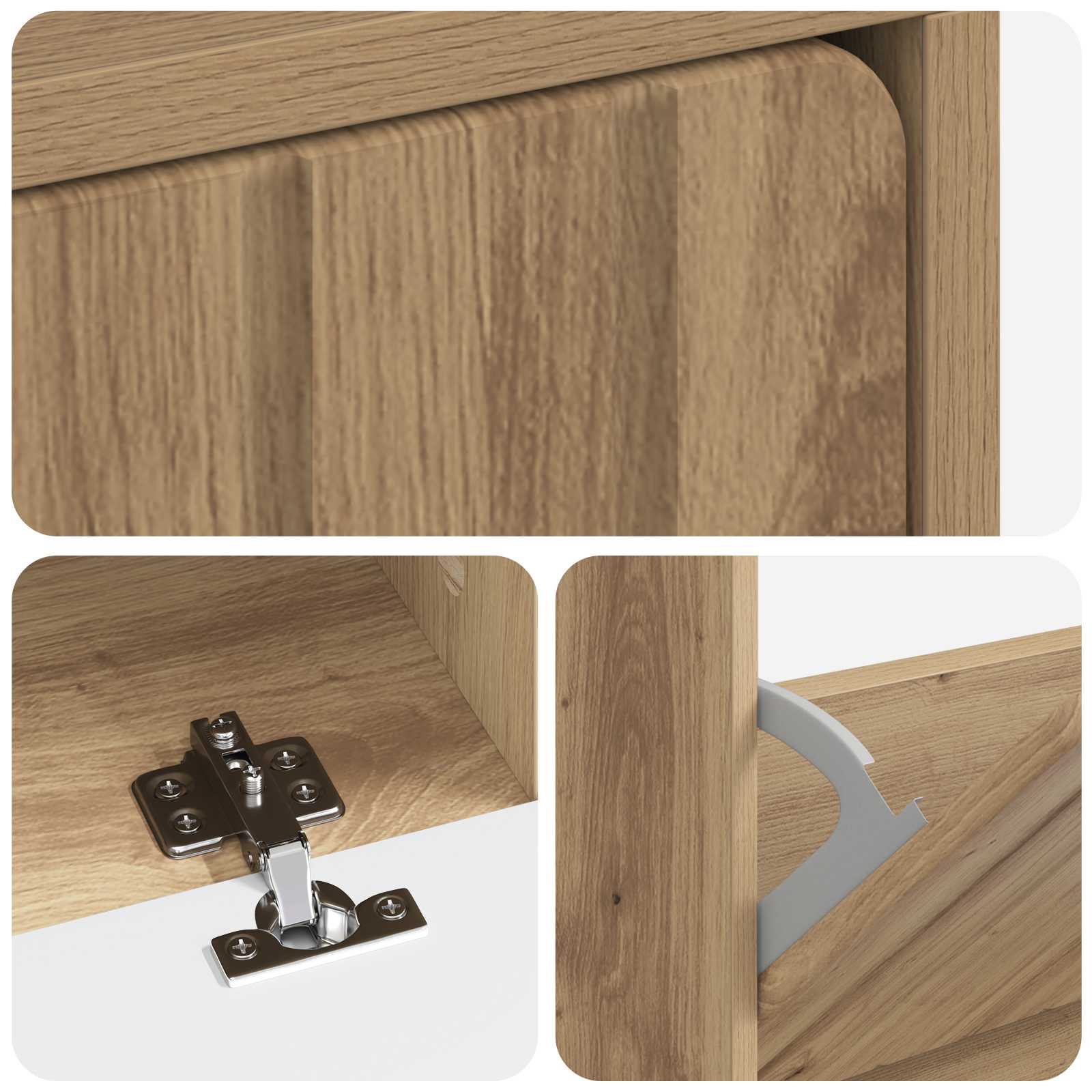 Mobile per scarpe ZWOLLE 78 x 24 x 103 cm Legno ingegnerizzato