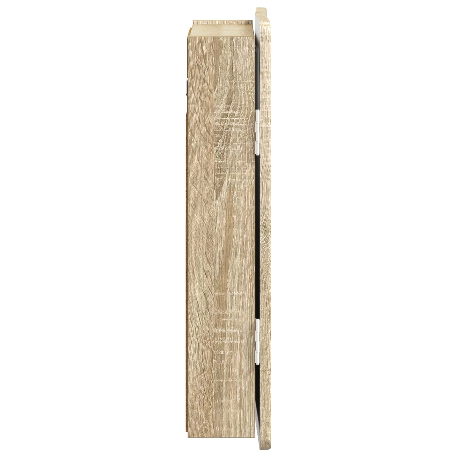 Armadio per Dartboard ZWOLLE Rovere Sonoma Legno ingegnerizzato