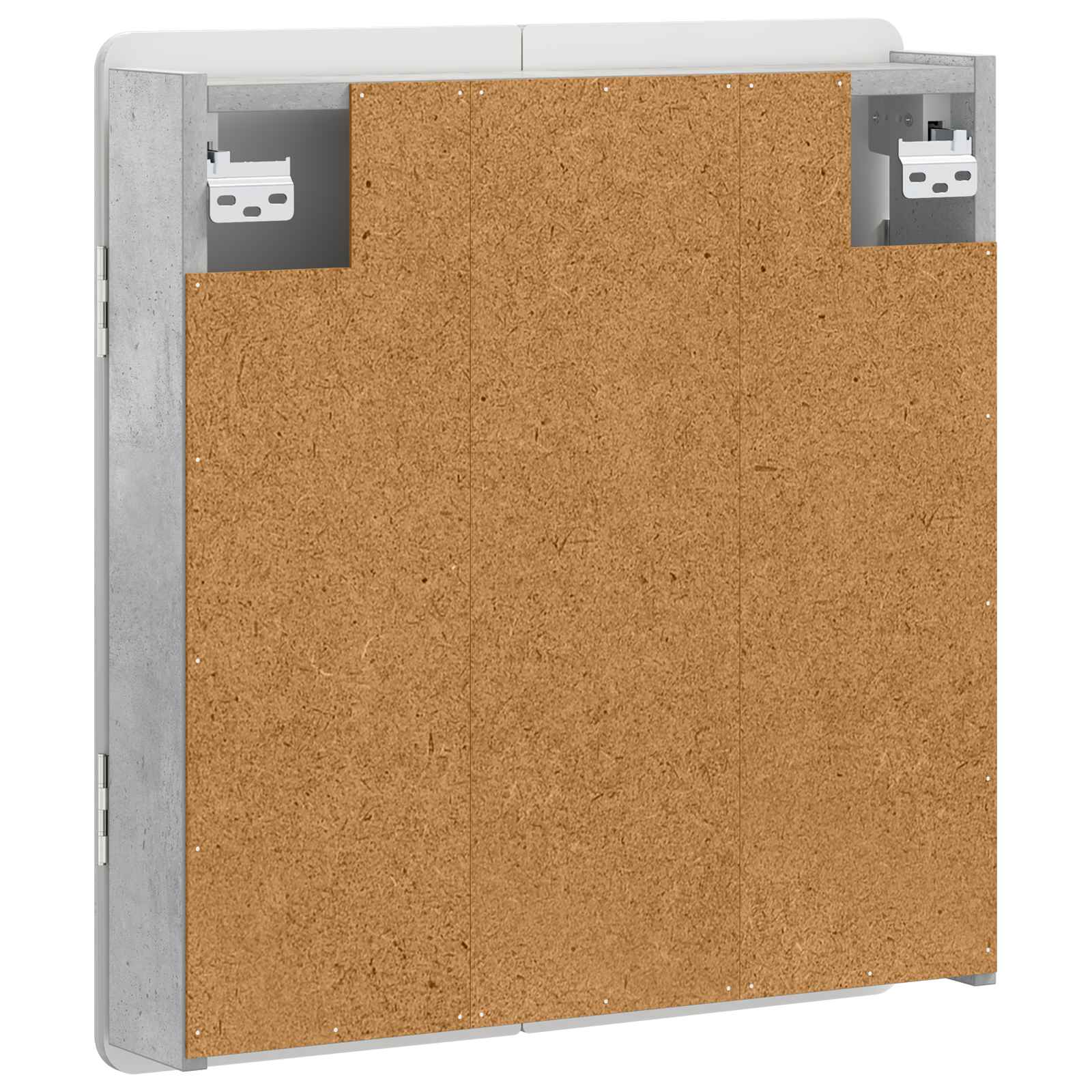 Armadio per Dartboard ZWOLLE Grigio Cemento