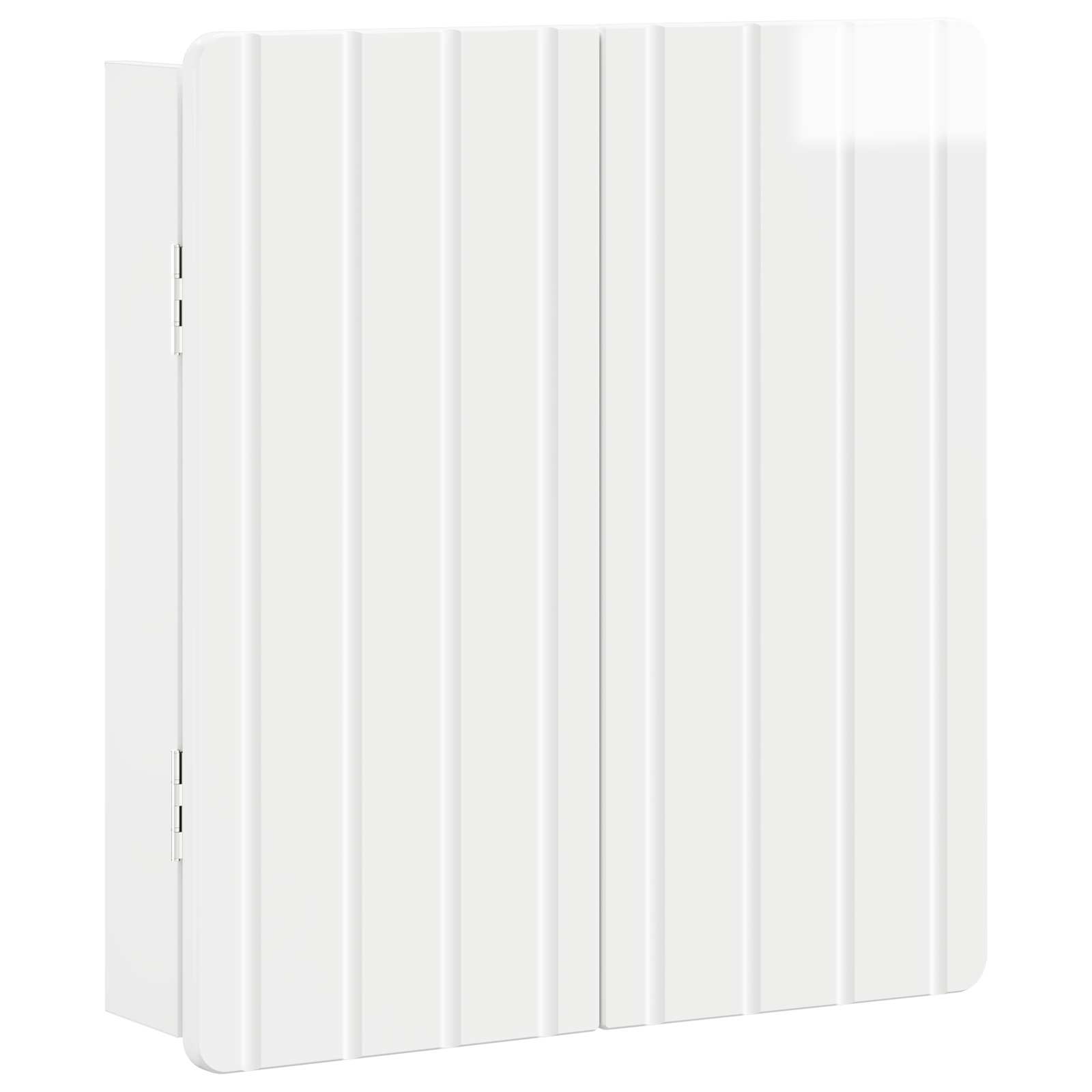 Armadio per Dartboard ZWOLLE Bianco Lucido Legno ingegnerizzato
