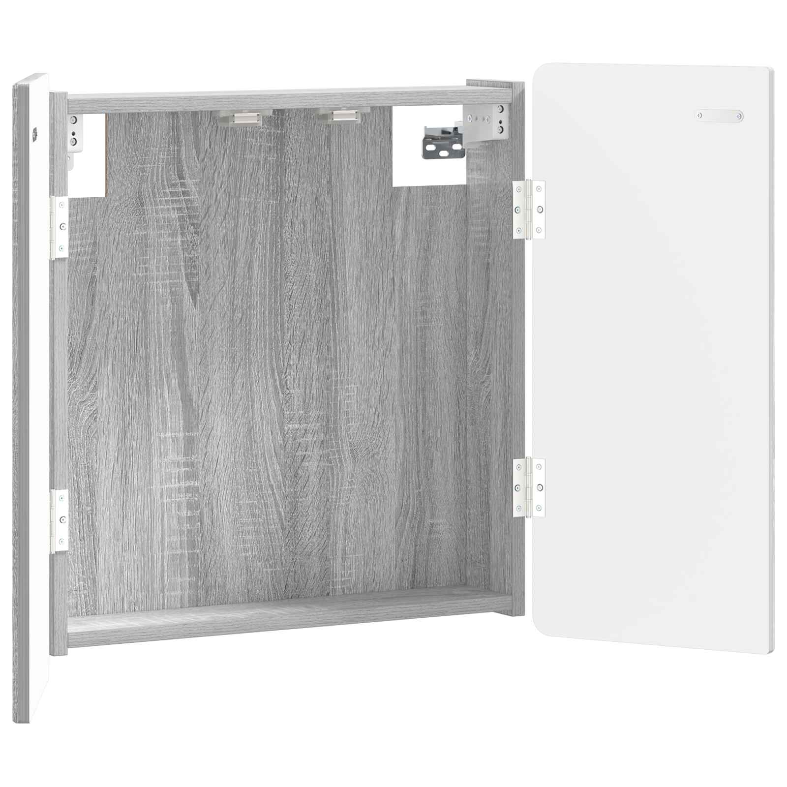 Armadio per Dartboard ZWOLLE Sonoma grigio Legno ingegnerizzato