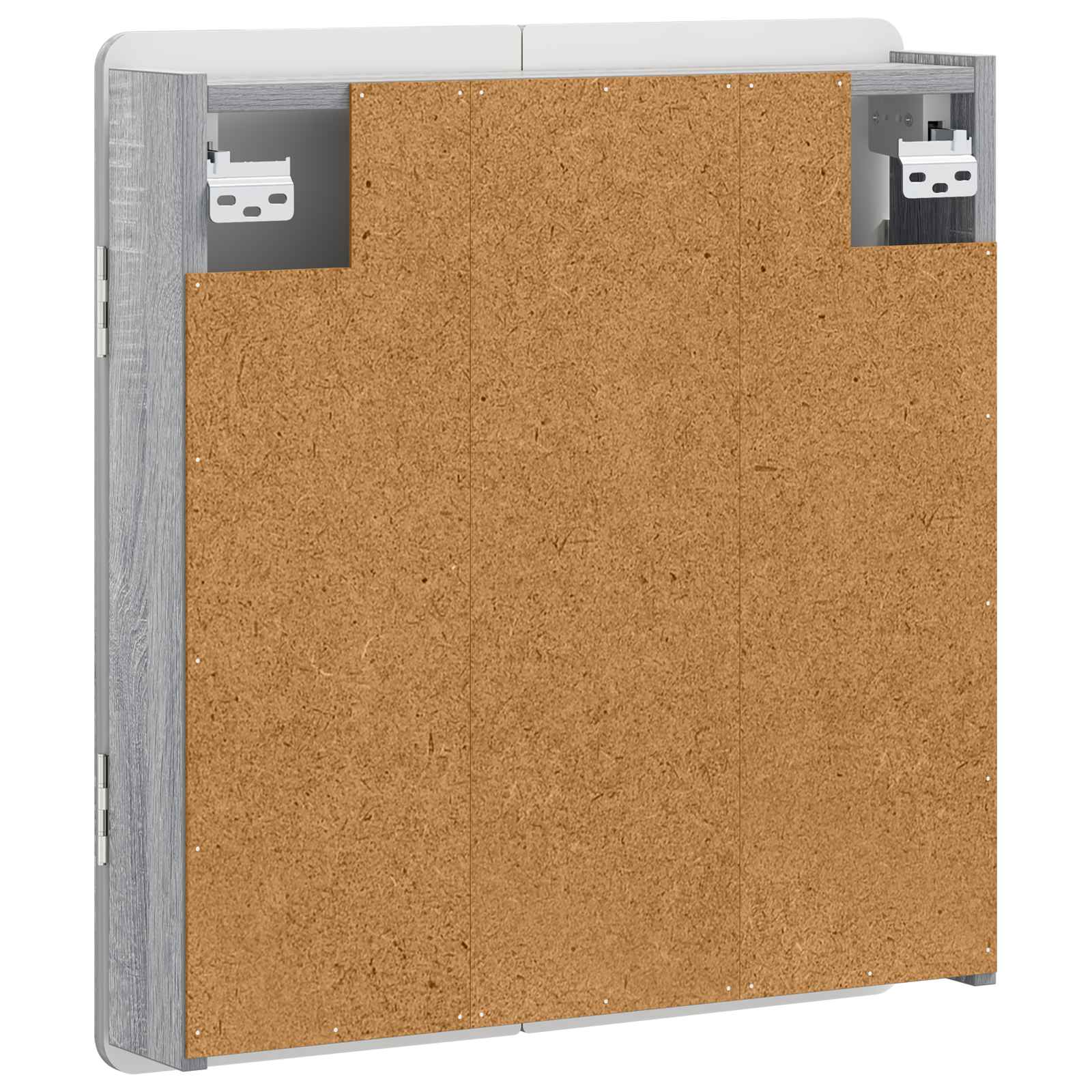 Armadio per Dartboard ZWOLLE Sonoma grigio Legno ingegnerizzato