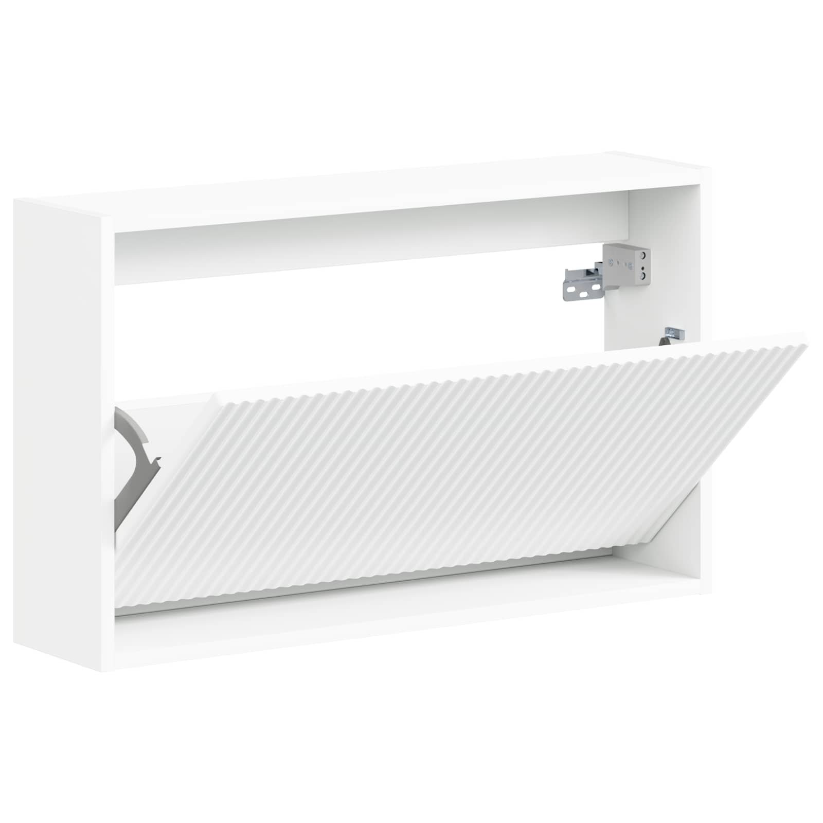 Mobiletto per Scarpe da Muro ARNHEM 71 x 17 x 43 cm Bianco