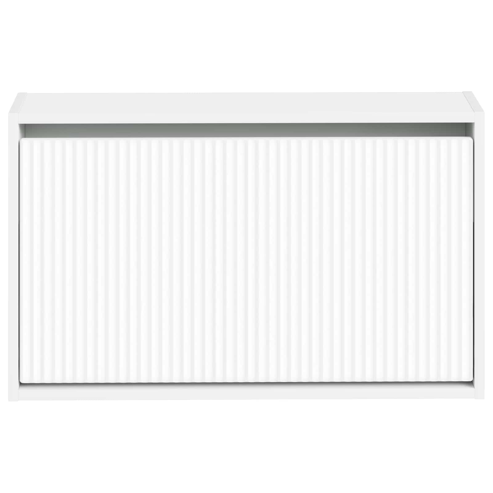 Mobiletto per Scarpe da Muro ARNHEM 71 x 17 x 43 cm Bianco