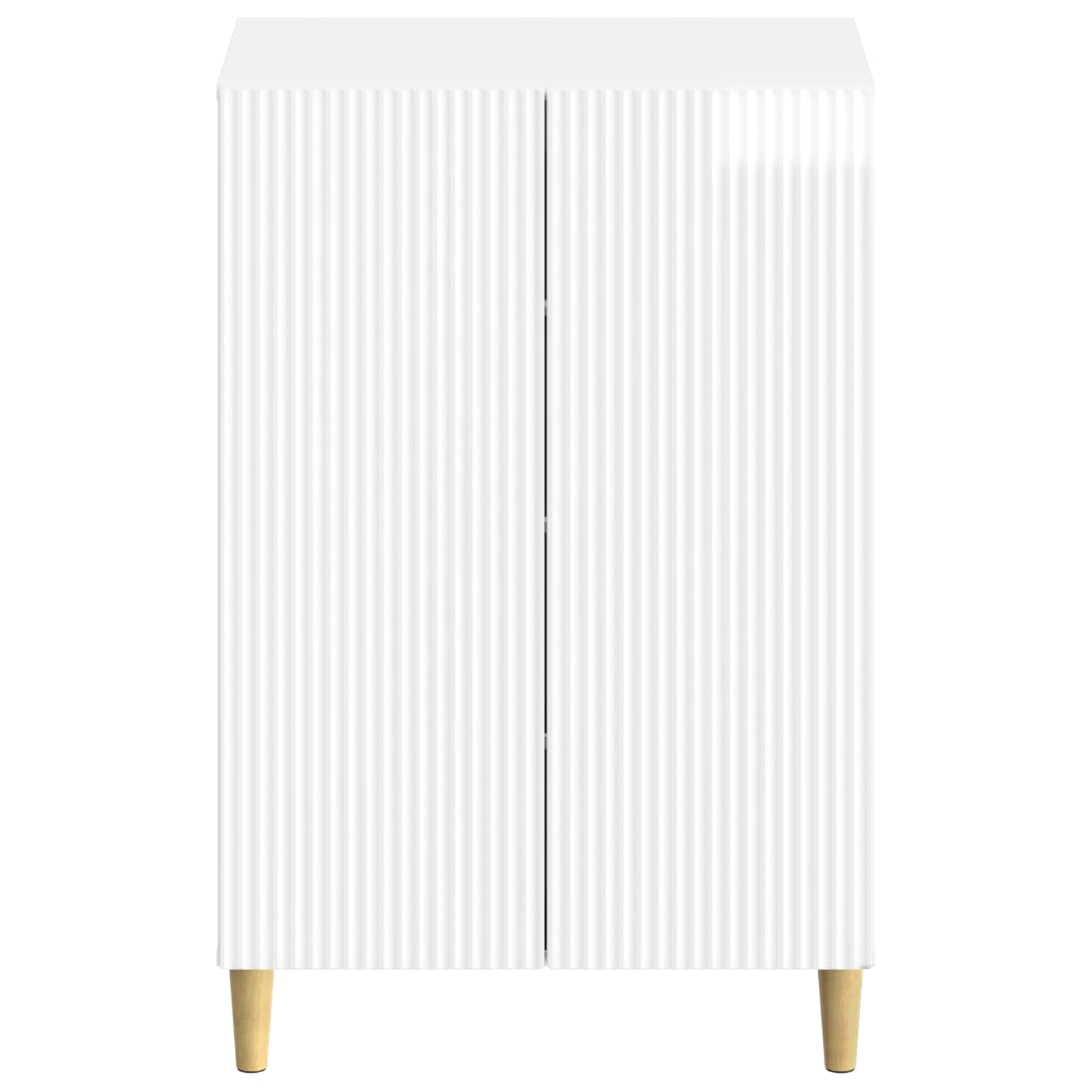 Mobile per scarpe ARNHEM 59,5 x 39,5 x 90 cm Bianco Lucido