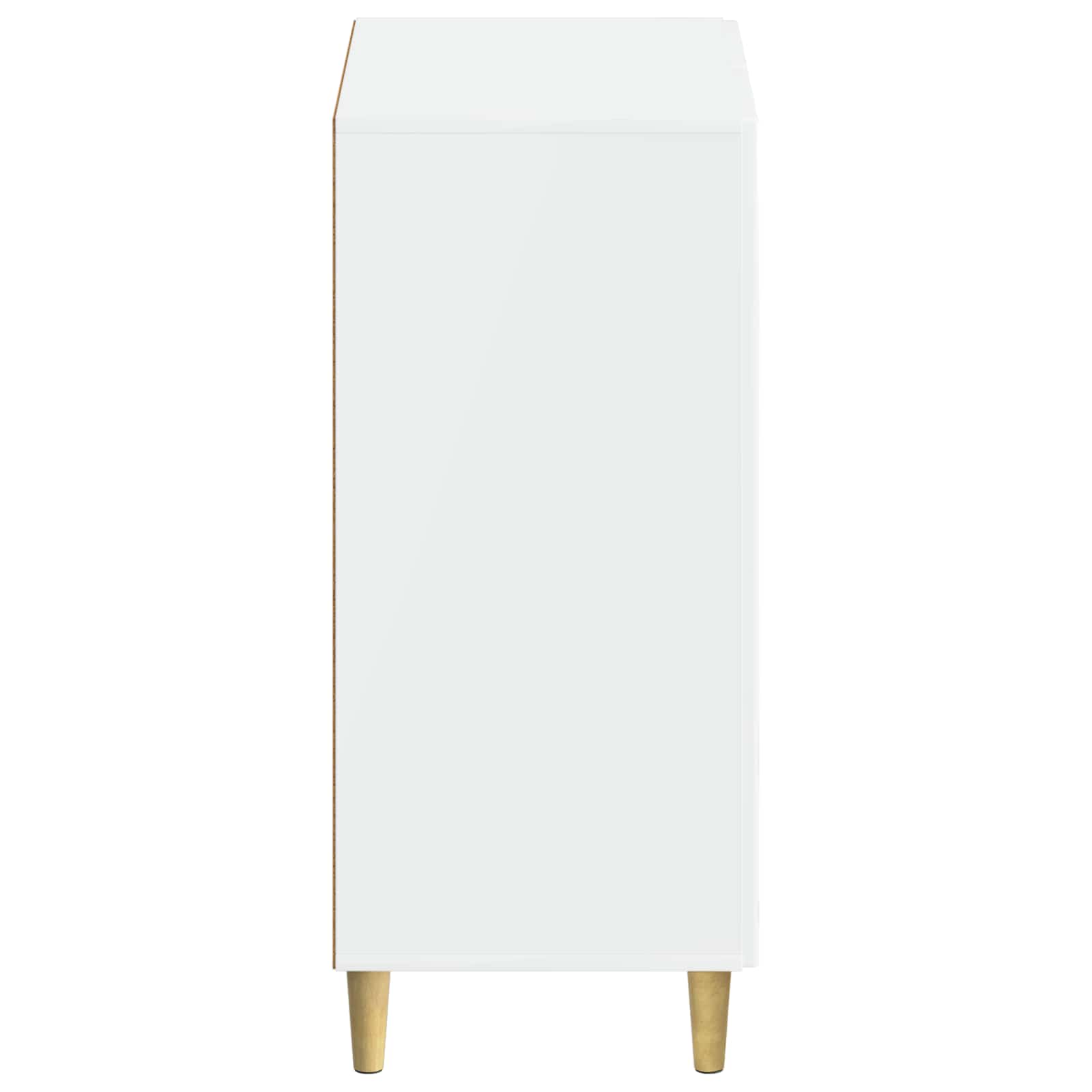 Mobile per scarpe ARNHEM 59,5 x 39,5 x 90 cm Bianco Lucido