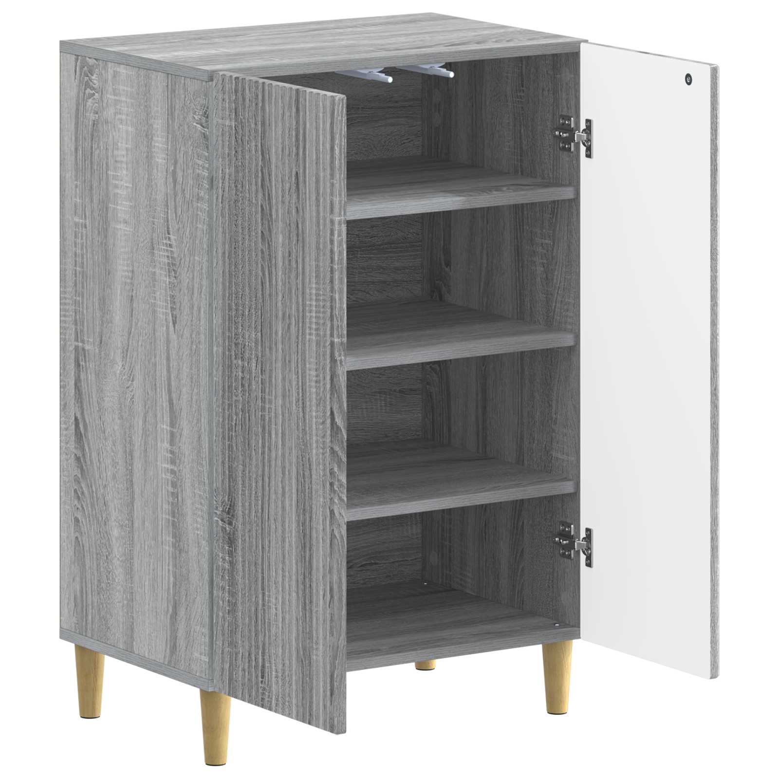 Mobile per scarpe ARNHEM 59,5 x 39,5 x 90 cm Sonoma grigio