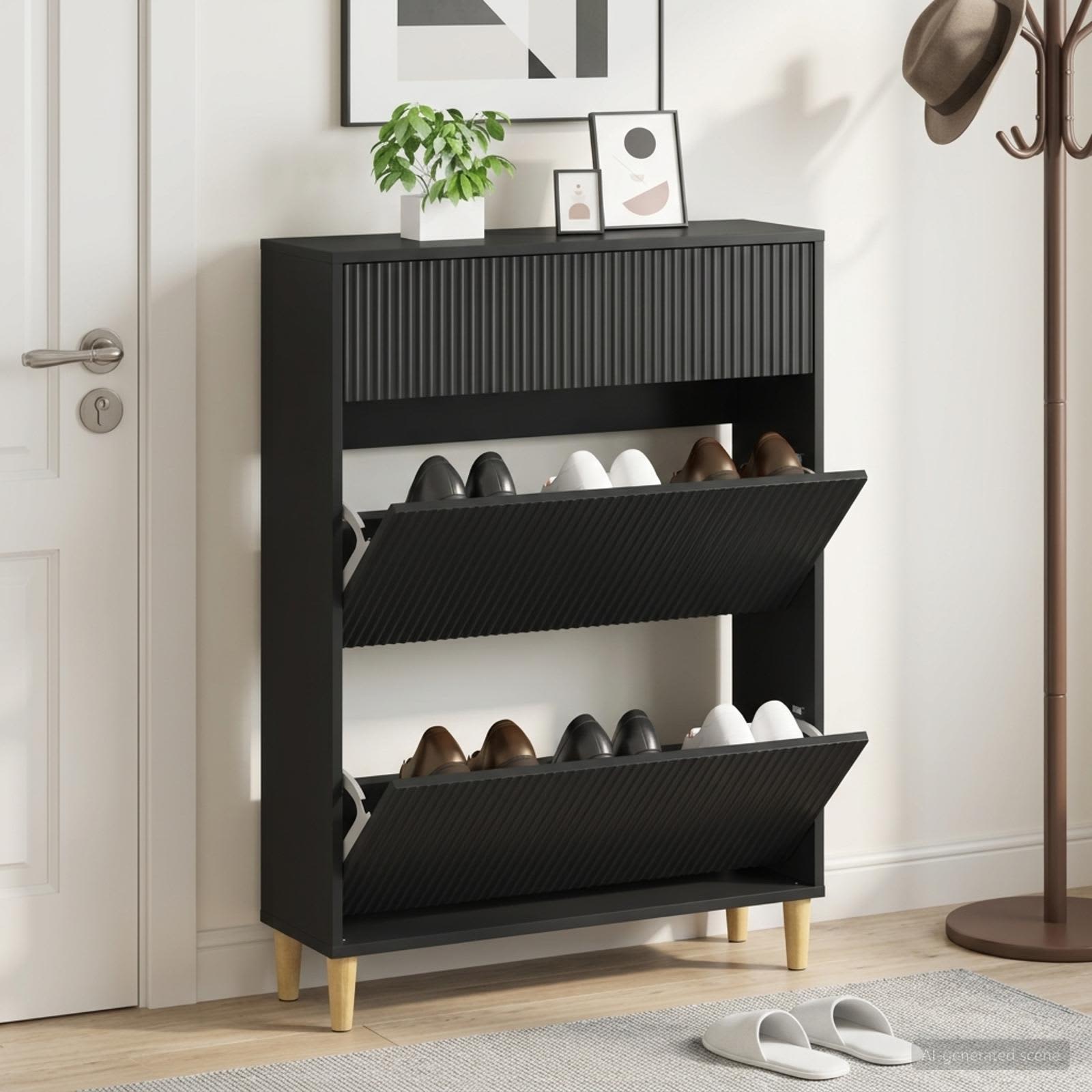 Mobile per scarpe ARNHEM 78 x 24 x 103 cm Legno ingegnerizzato