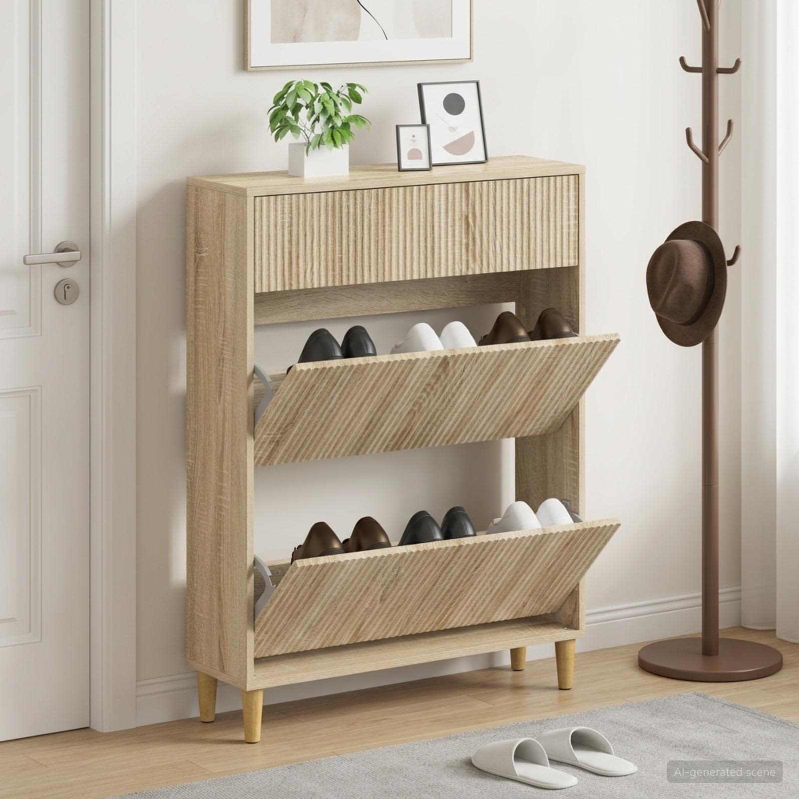 Mobile per scarpe ARNHEM 78 x 24 x 103 cm Legno ingegnerizzato