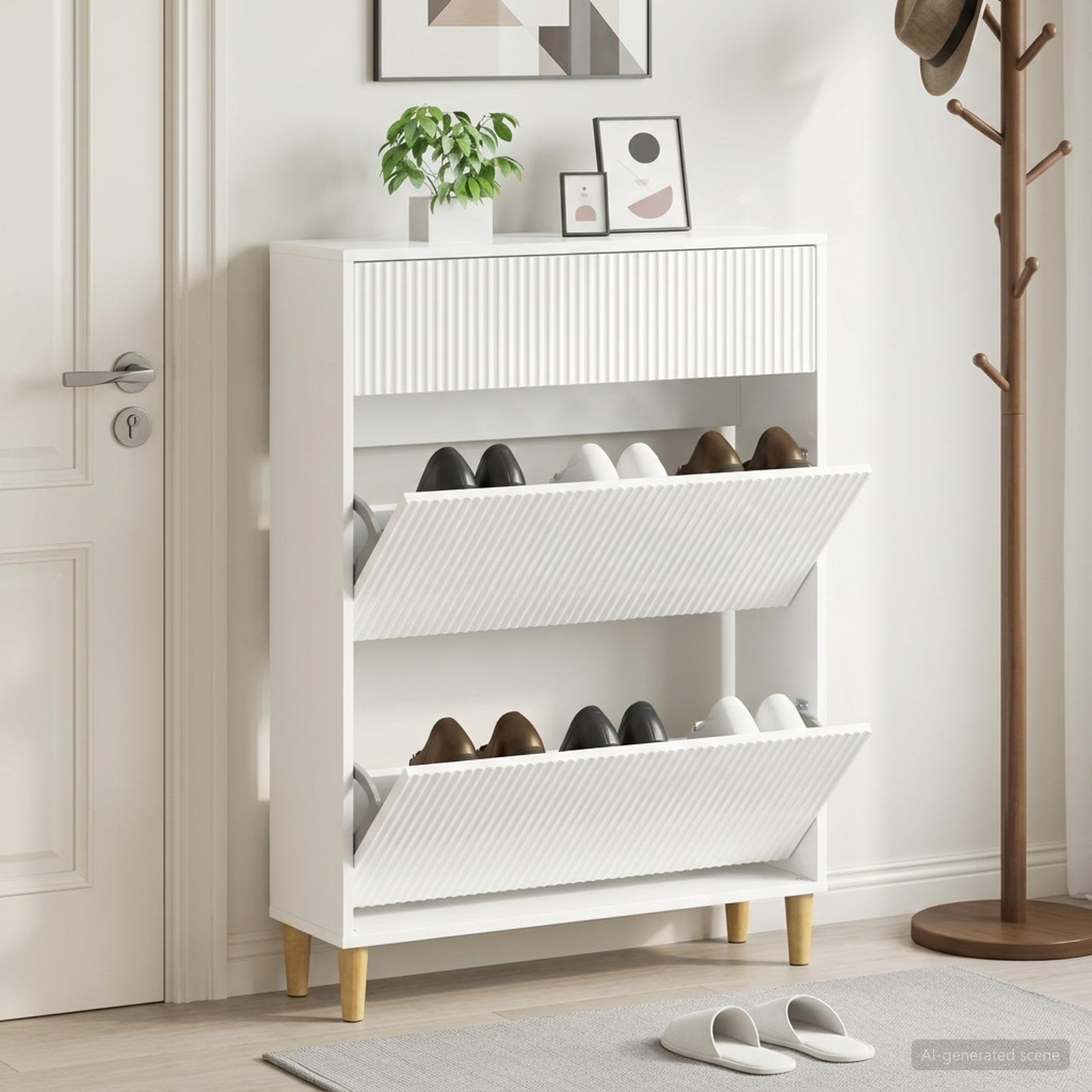 Mobile per scarpe ARNHEM 78 x 24 x 103 cm Legno ingegnerizzato