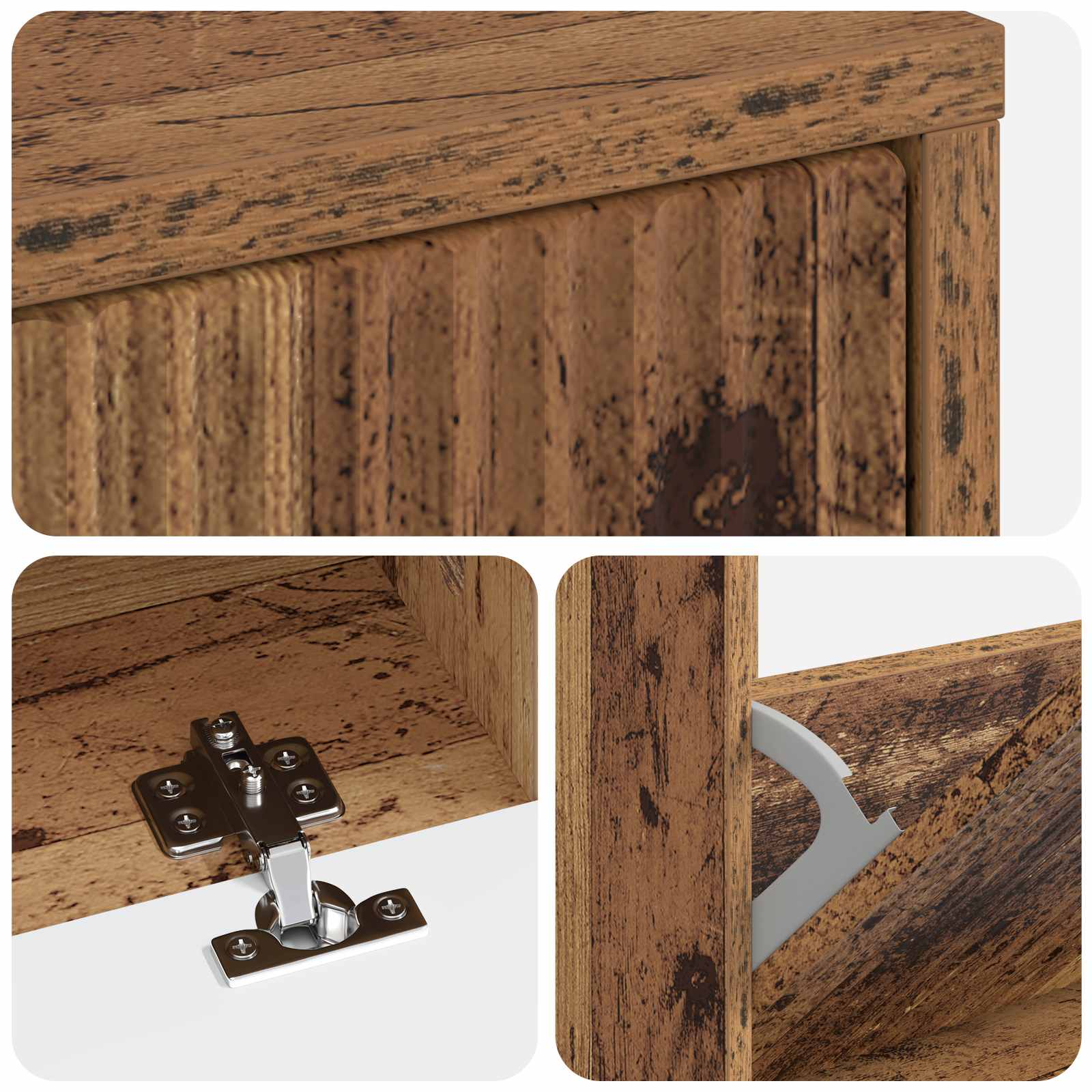 Mobile per scarpe ARNHEM 78 x 24 x 103 cm Legno ingegnerizzato
