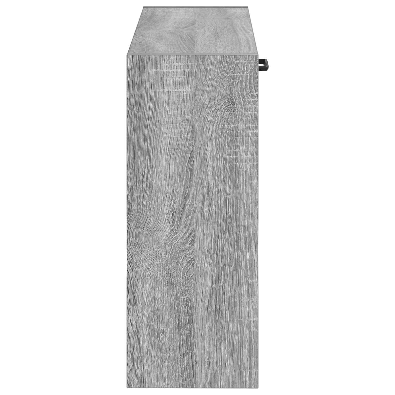Mobiletto per Scarpe da Muro HAARLEM 71 x 17 x 43 cm