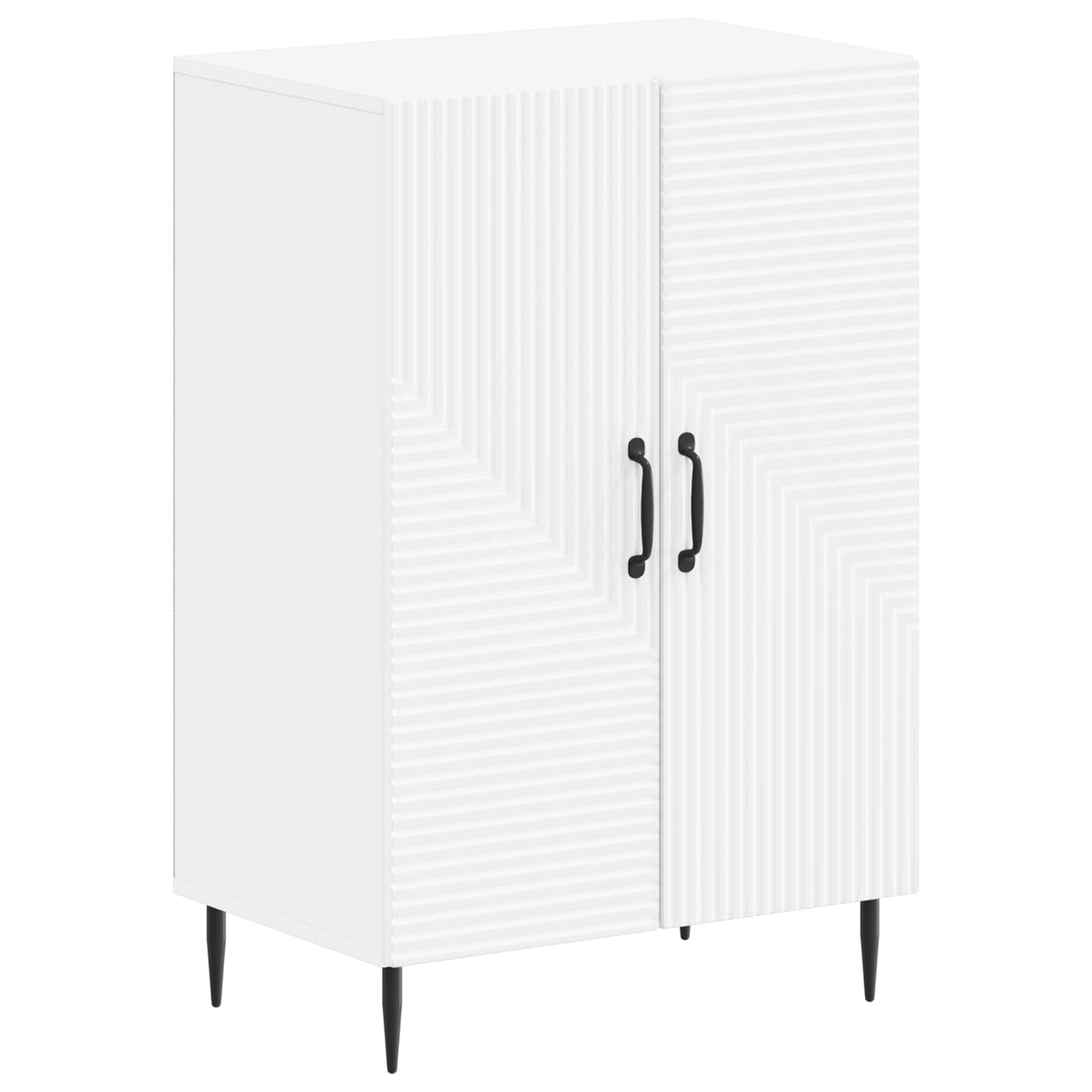 Mobile per scarpe HAARLEM 59,5 x 39,5 x 89,5 cm Bianco
