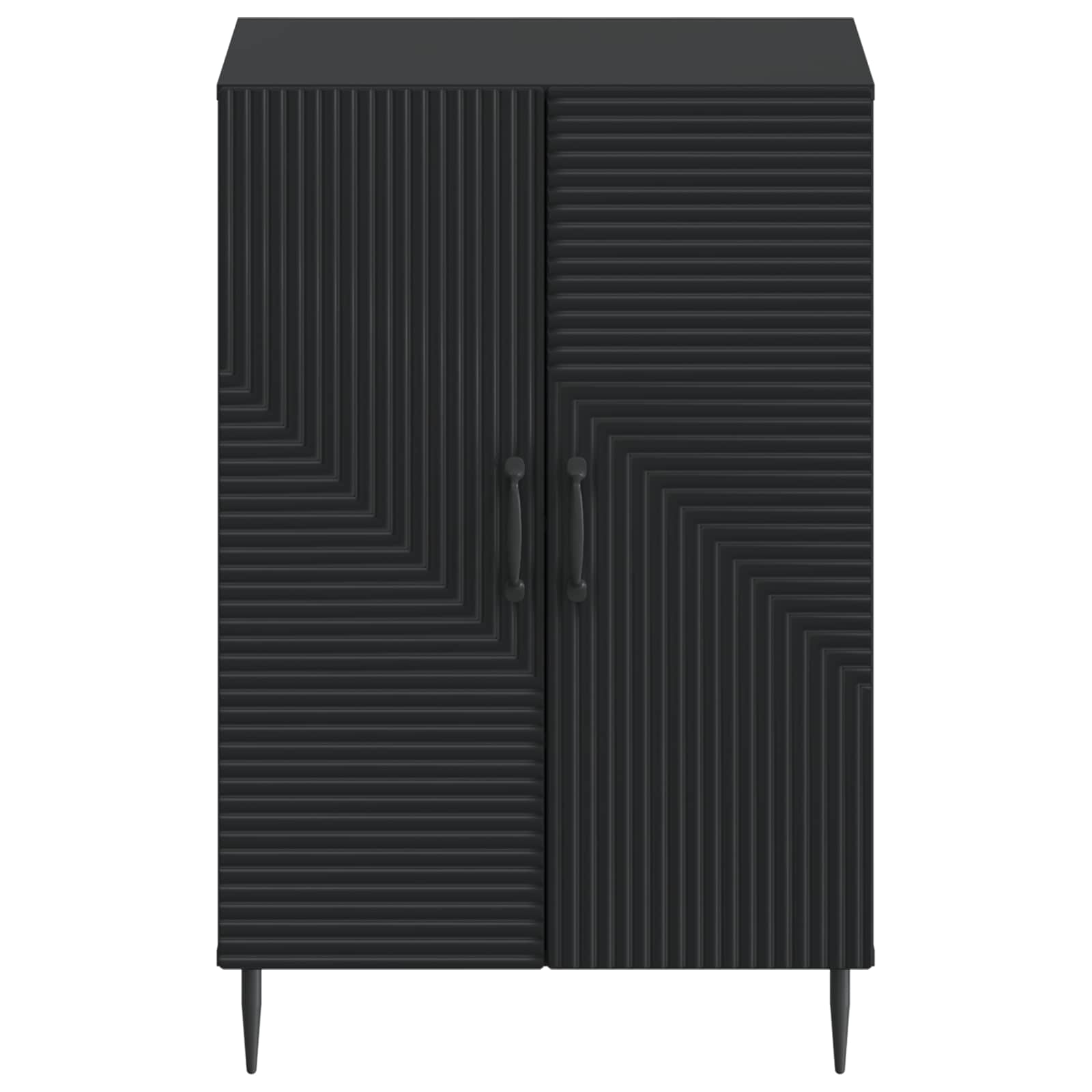 Mobile per scarpe HAARLEM 59,5 x 39,5 x 89,5 cm Nero