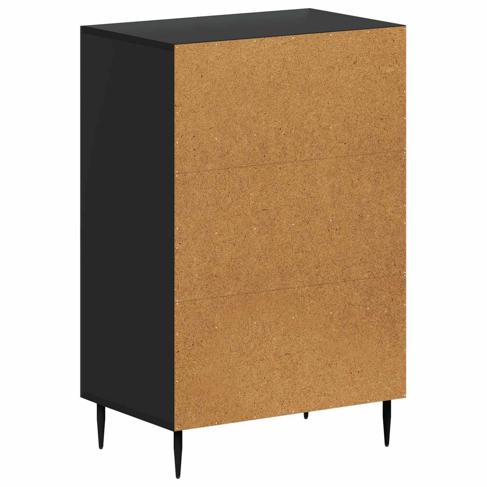 Mobile per scarpe HAARLEM 59,5 x 39,5 x 89,5 cm Nero