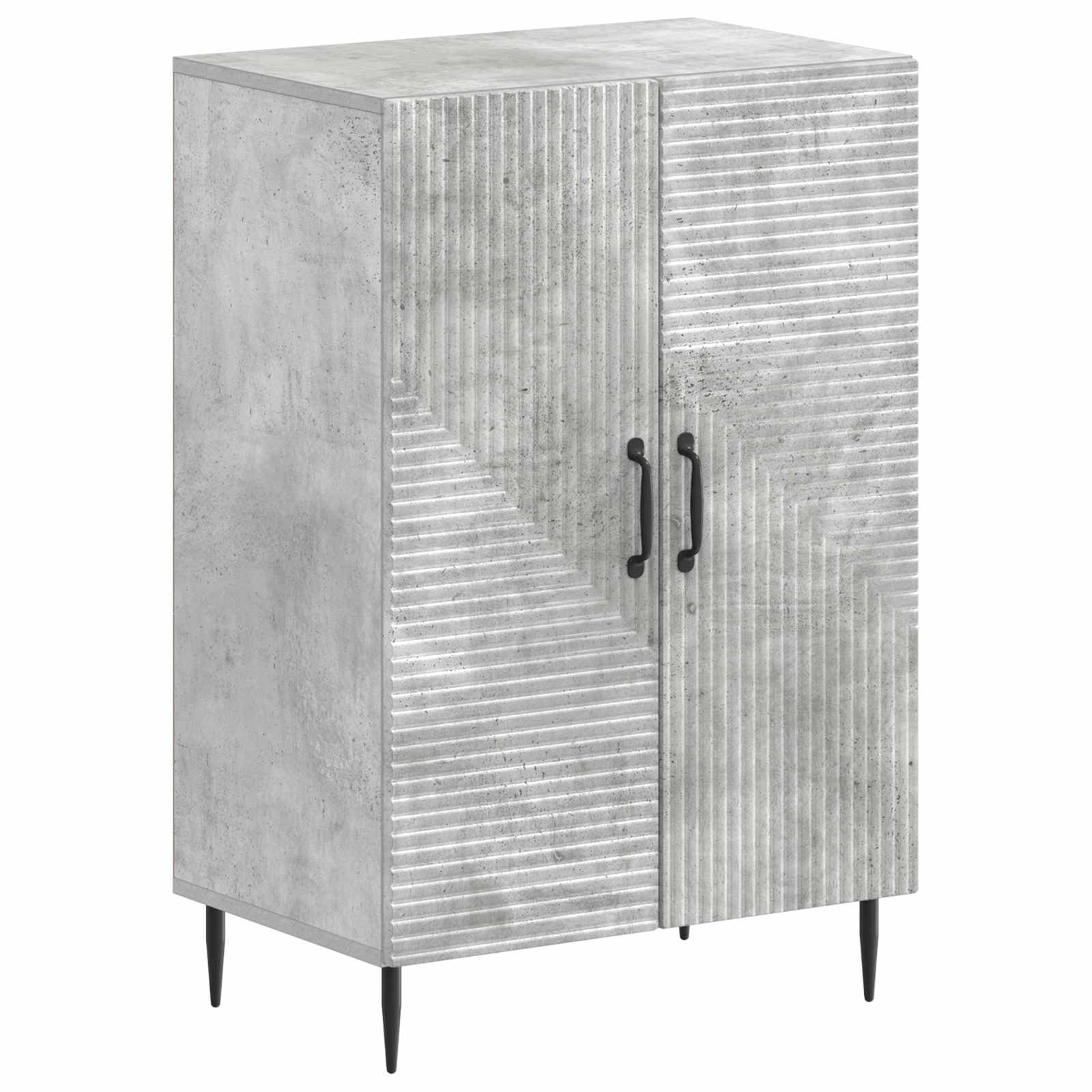 Mobile per scarpe HAARLEM 59,5 x 39,5 x 89,5 cm Grigio Cemento