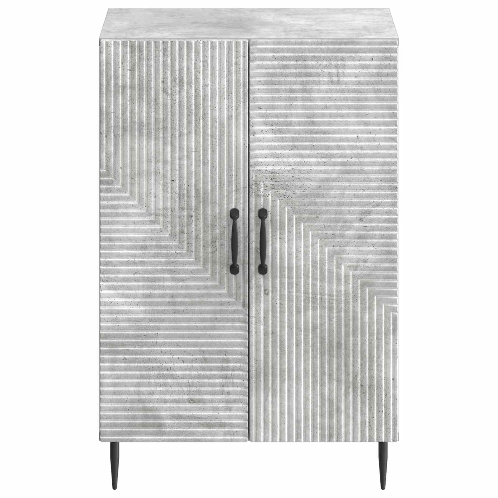 Mobile per scarpe HAARLEM 59,5 x 39,5 x 89,5 cm Grigio Cemento