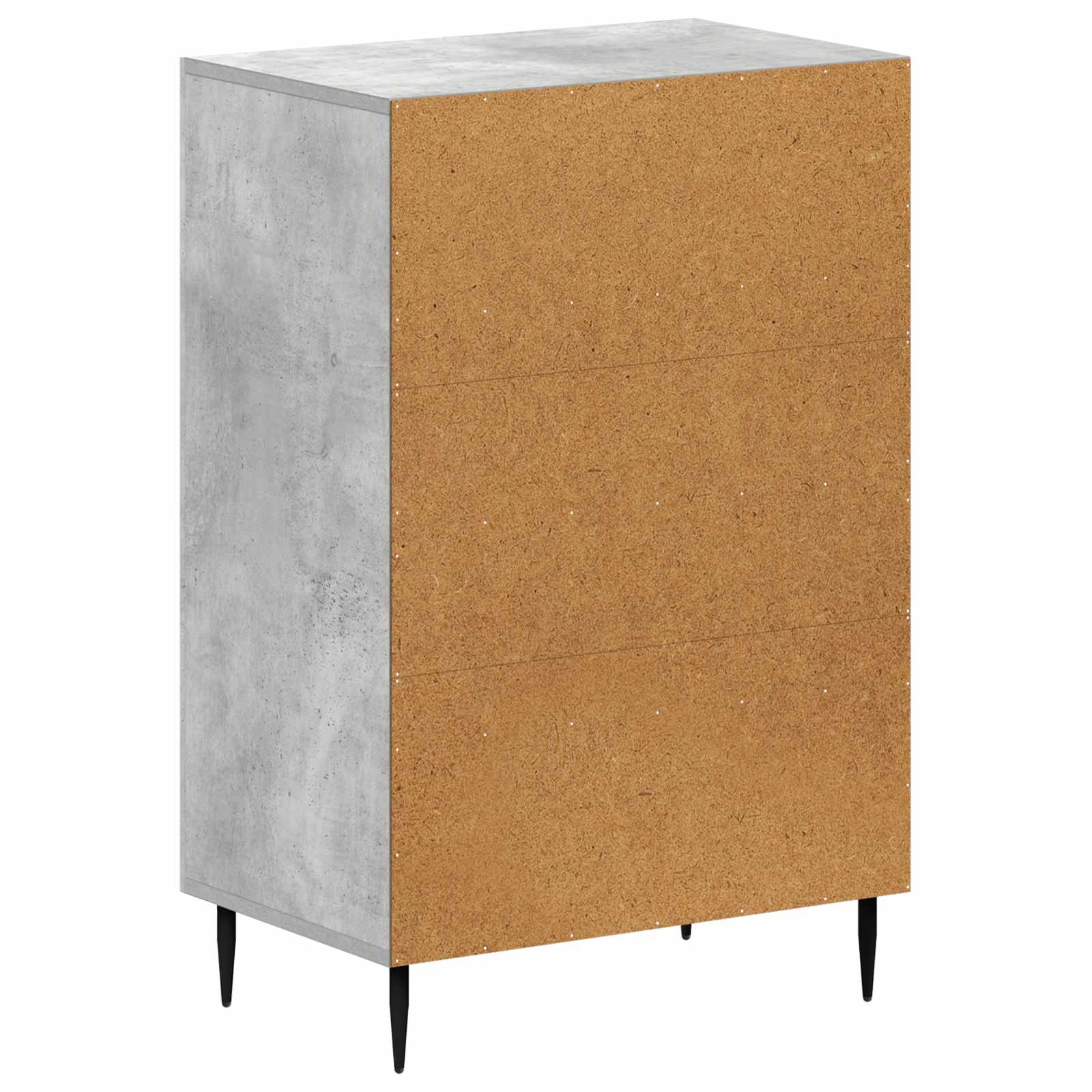 Mobile per scarpe HAARLEM 59,5 x 39,5 x 89,5 cm Grigio Cemento