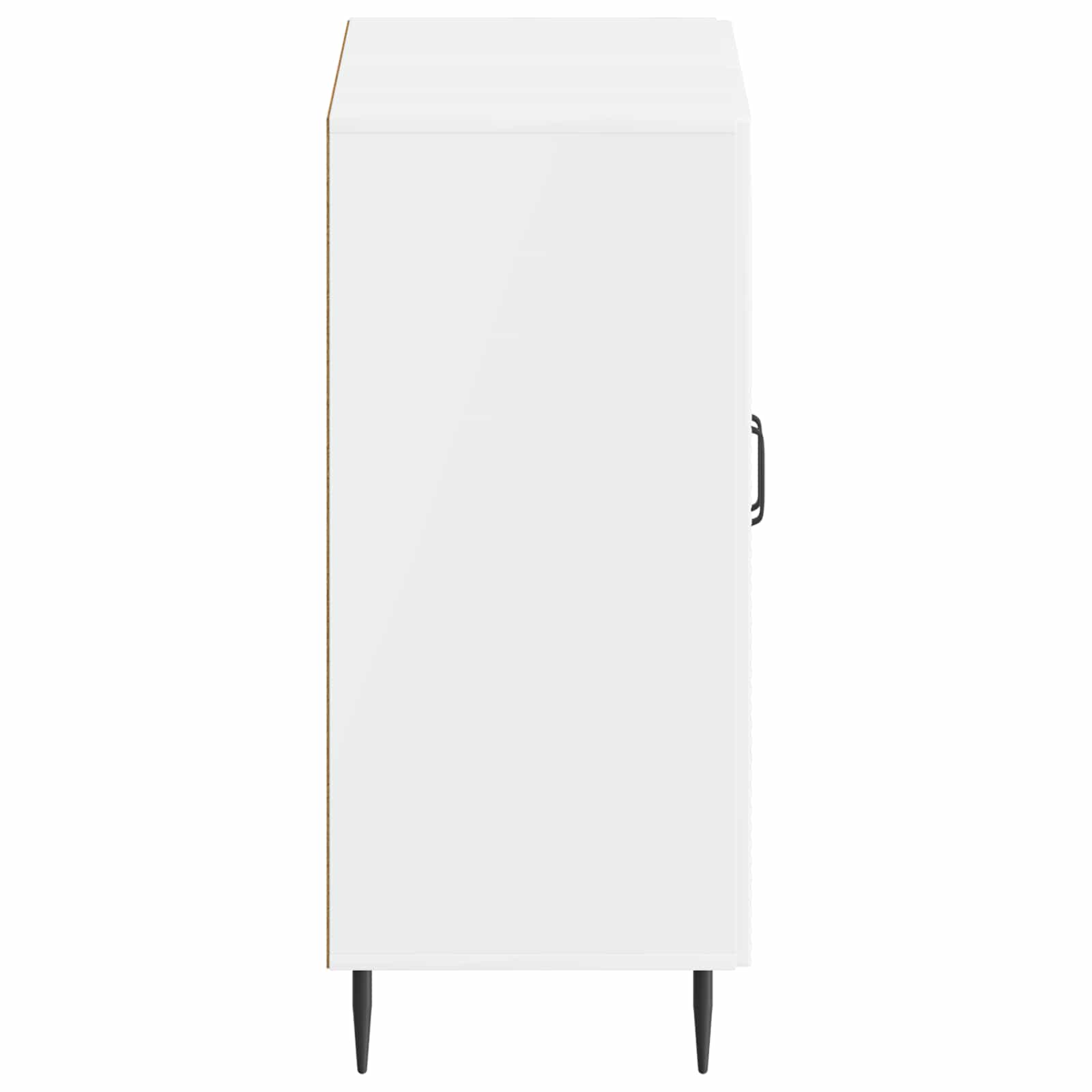 Mobile per scarpe HAARLEM 59,5 x 39,5 x 89,5 cm Bianco Lucido