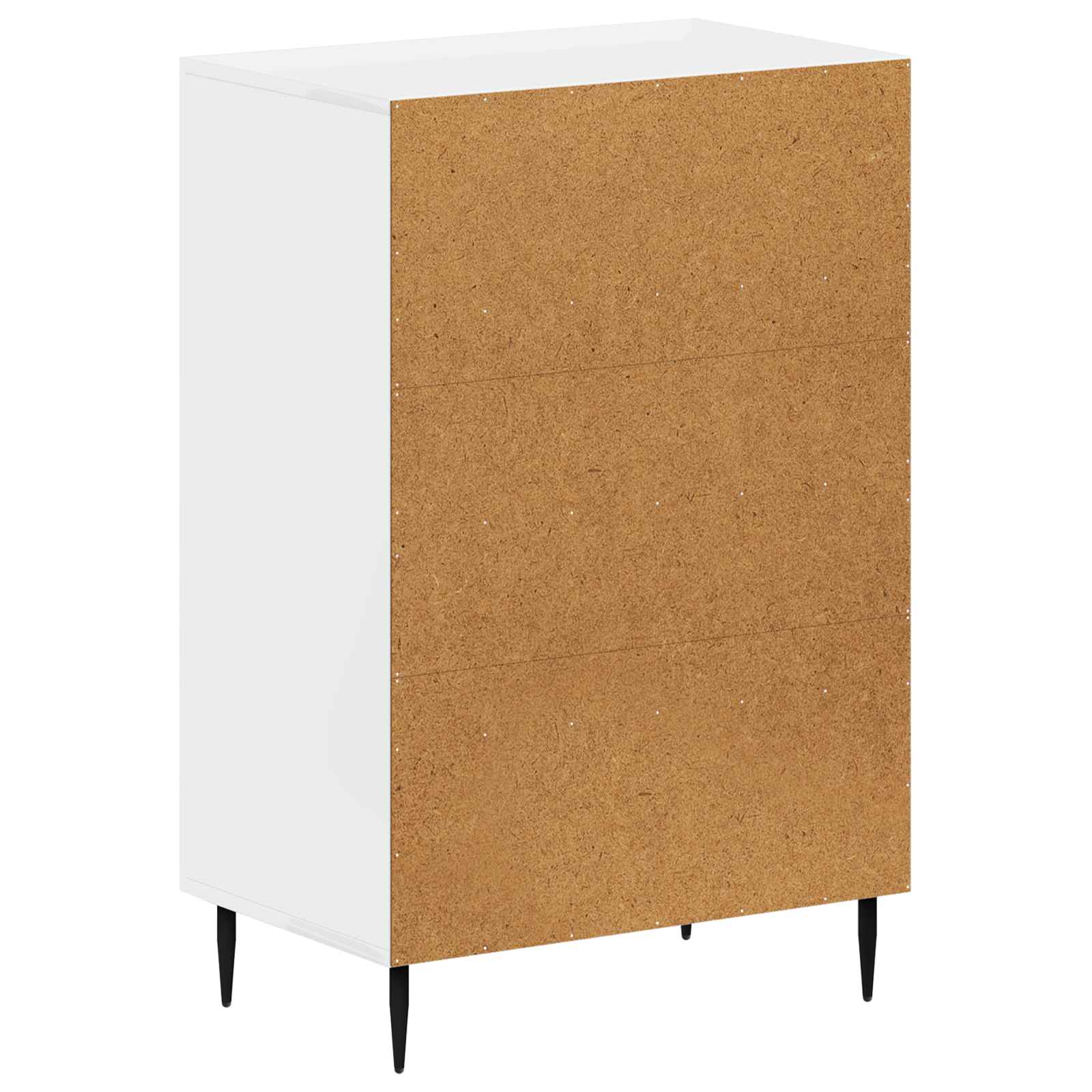Mobile per scarpe HAARLEM 59,5 x 39,5 x 89,5 cm Bianco Lucido
