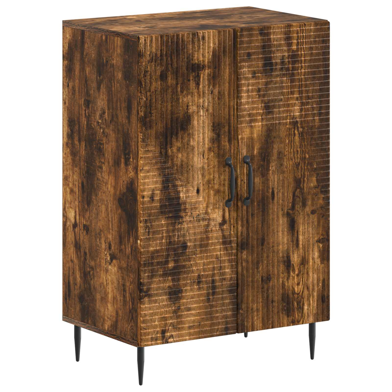 Mobile per scarpe HAARLEM 59,5 x 39,5 x 89,5 cm Rovere Fumo