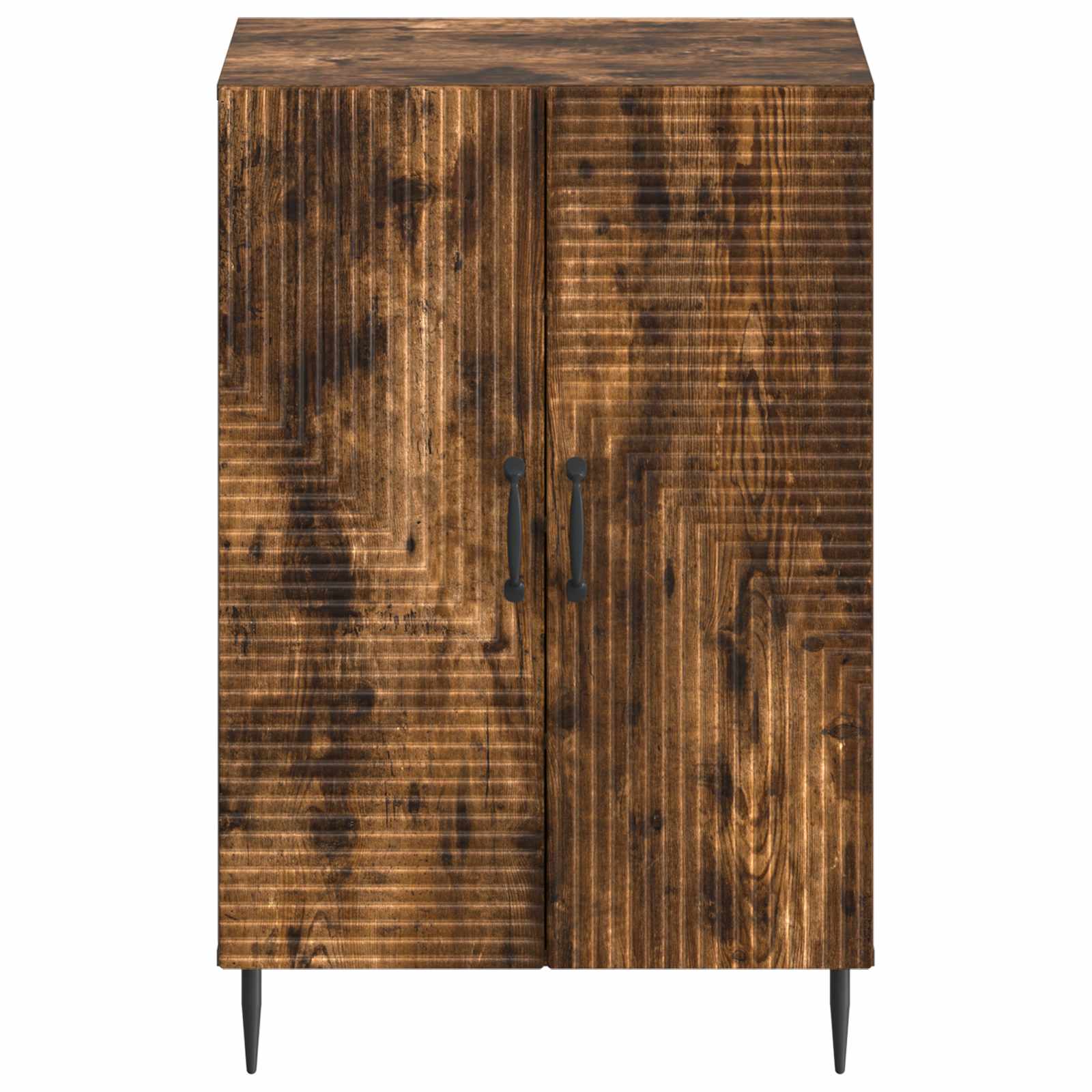 Mobile per scarpe HAARLEM 59,5 x 39,5 x 89,5 cm Rovere Fumo