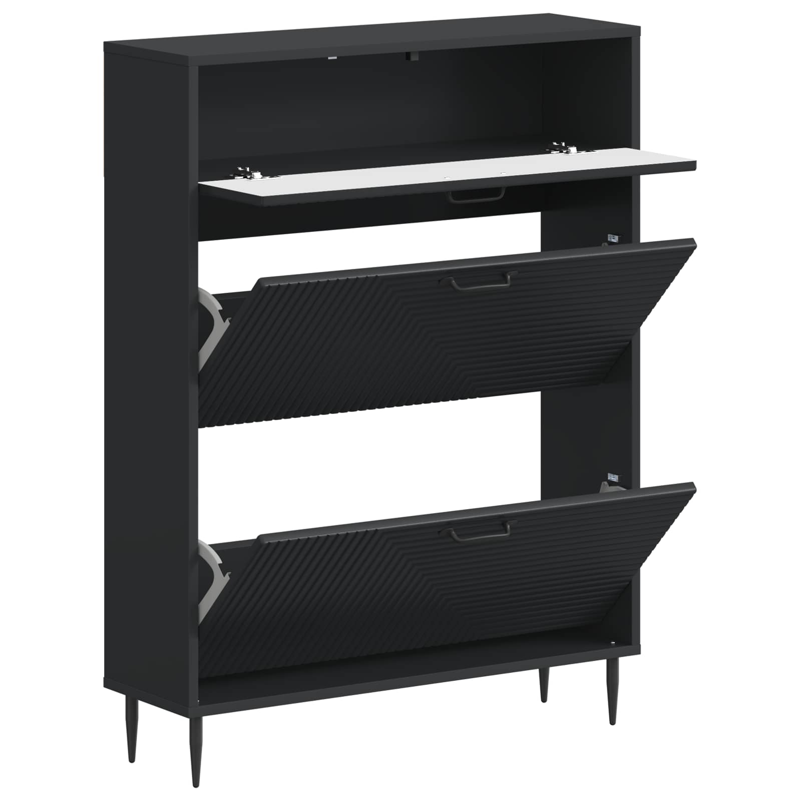 Mobile per scarpe HAARLEM 78 x 24 x 103 cm Legno ingegnerizzato