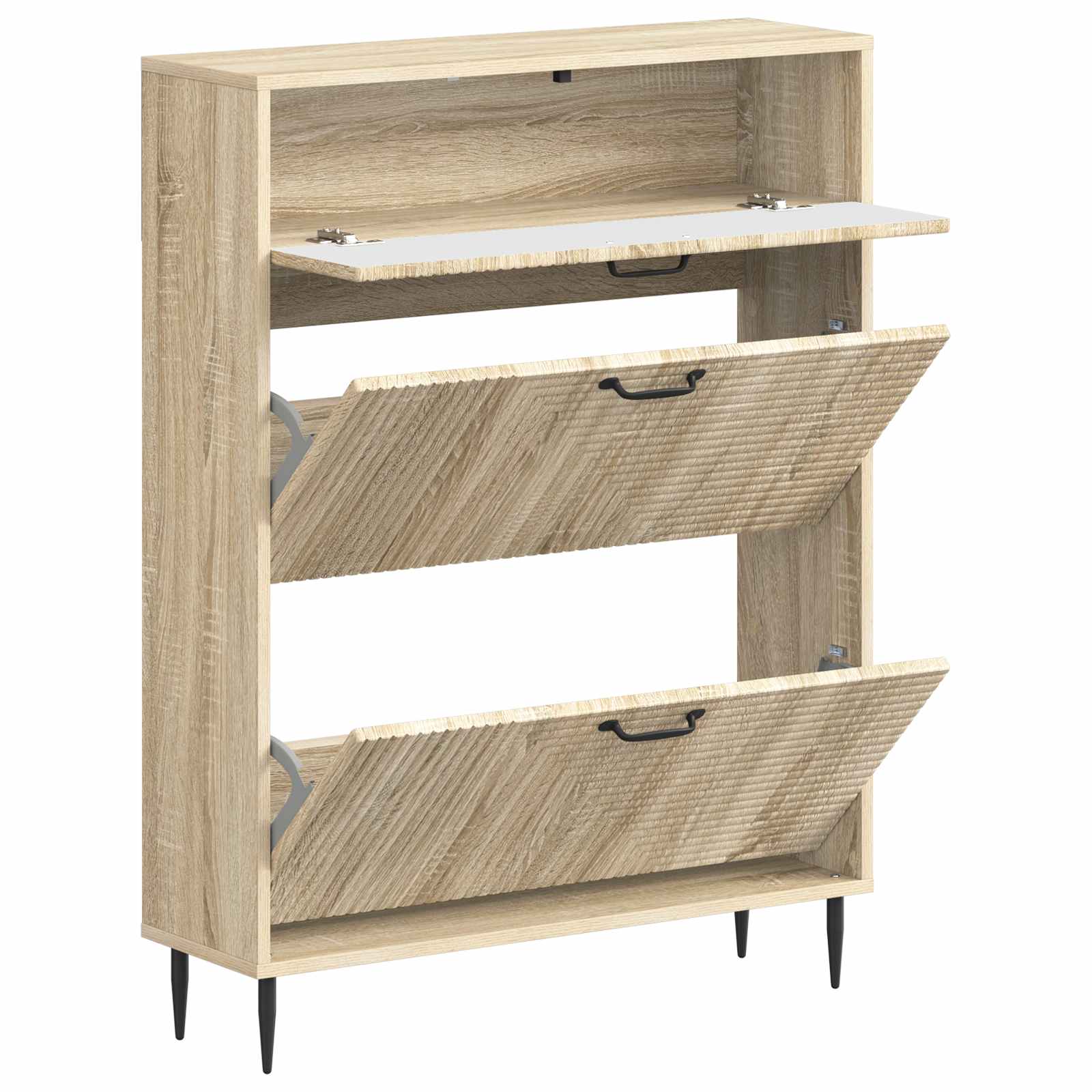Mobile per scarpe HAARLEM 78 x 24 x 103 cm Legno ingegnerizzato