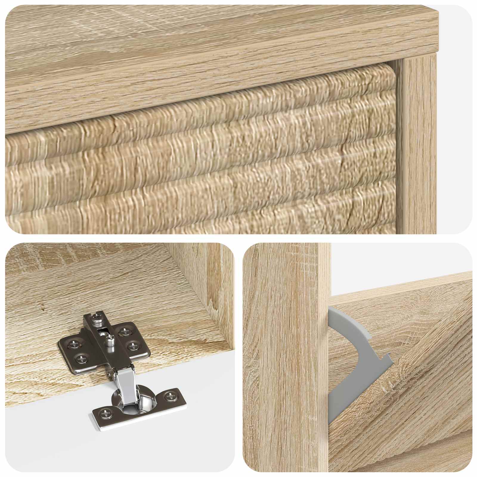 Mobile per scarpe HAARLEM 78 x 24 x 103 cm Legno ingegnerizzato