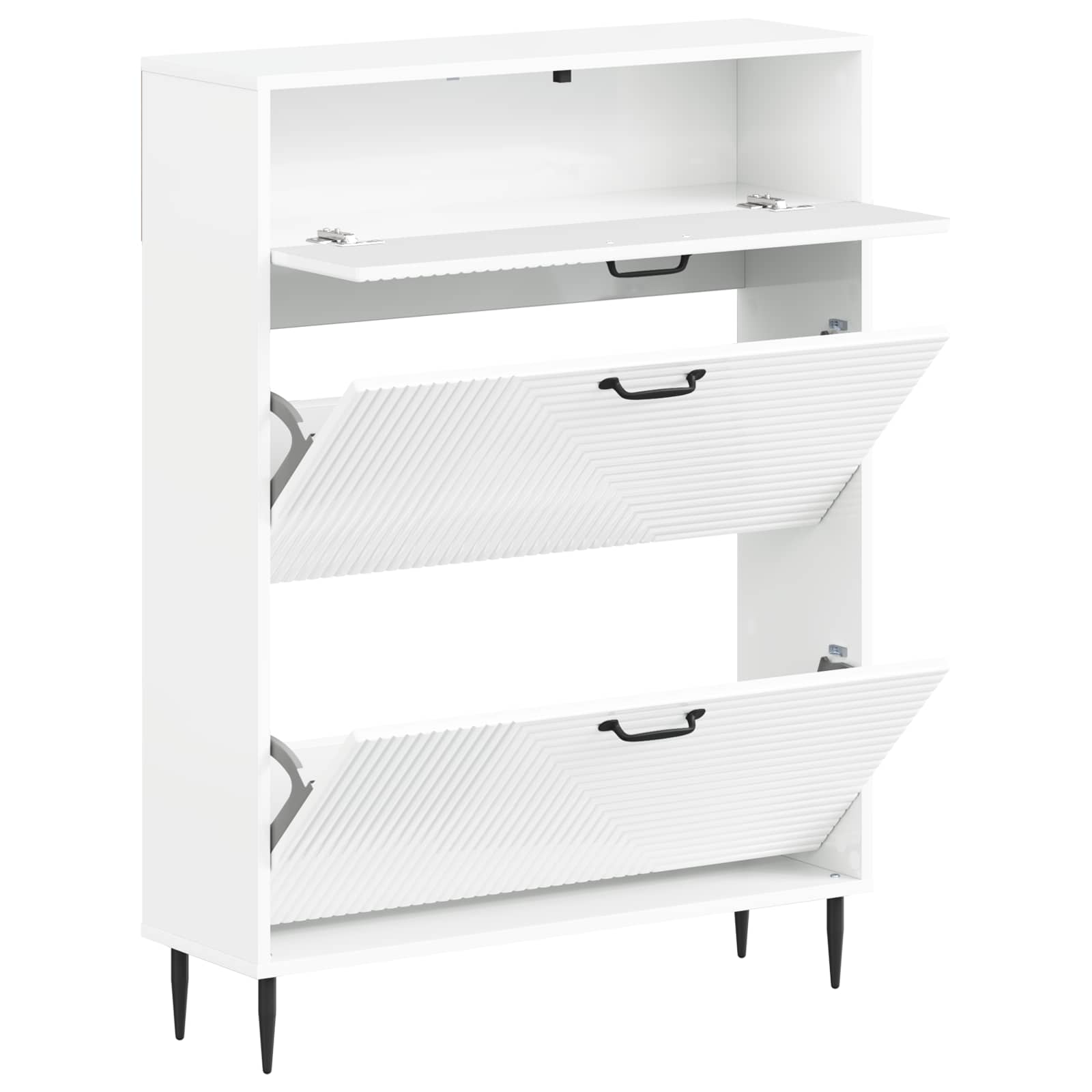 Mobile per scarpe HAARLEM 78 x 24 x 103 cm Legno ingegnerizzato