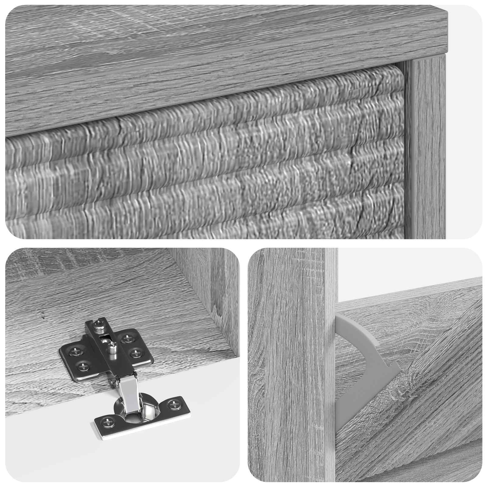 Mobile per scarpe HAARLEM 78 x 24 x 103 cm Legno ingegnerizzato