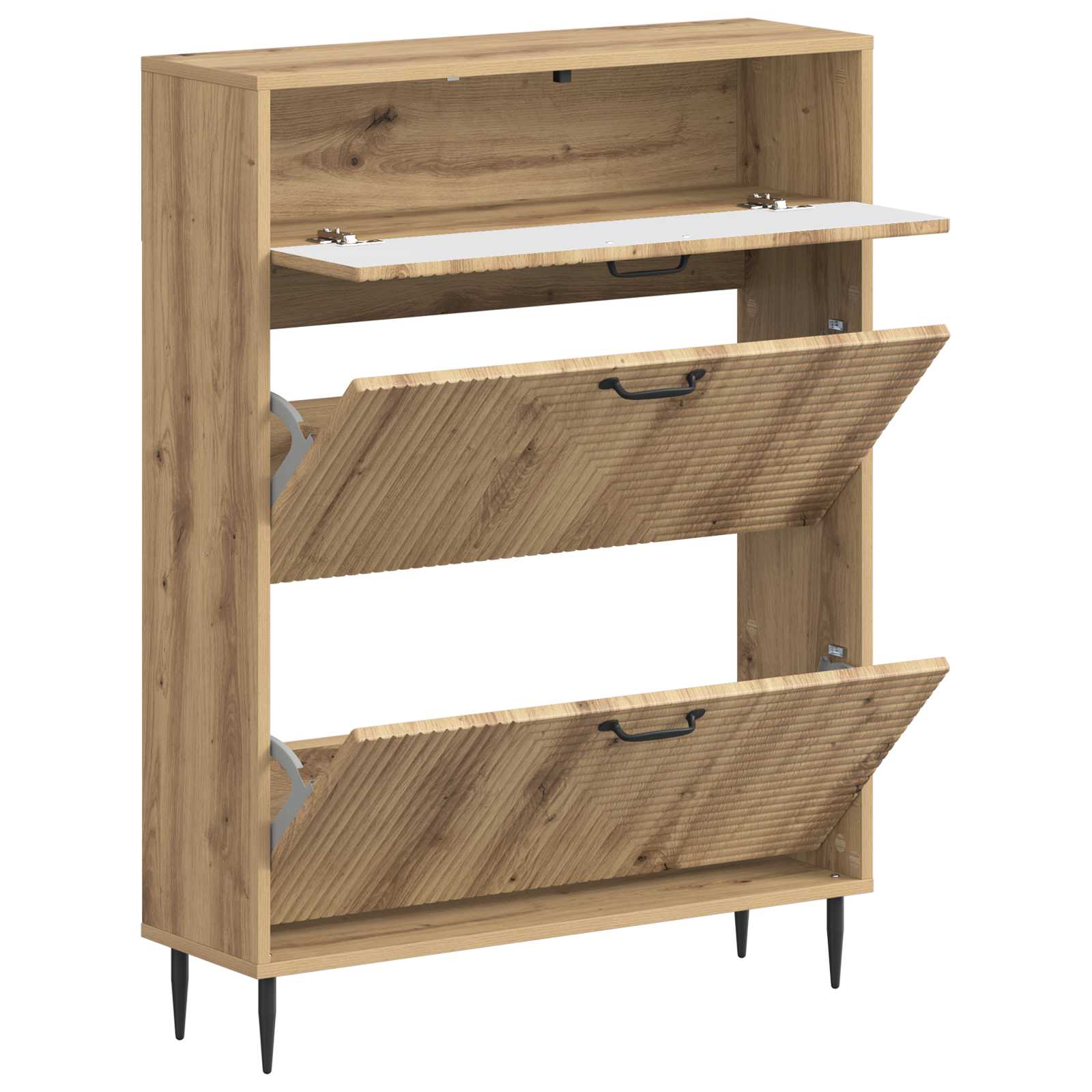 Mobile per scarpe HAARLEM 78 x 24 x 103 cm Legno ingegnerizzato