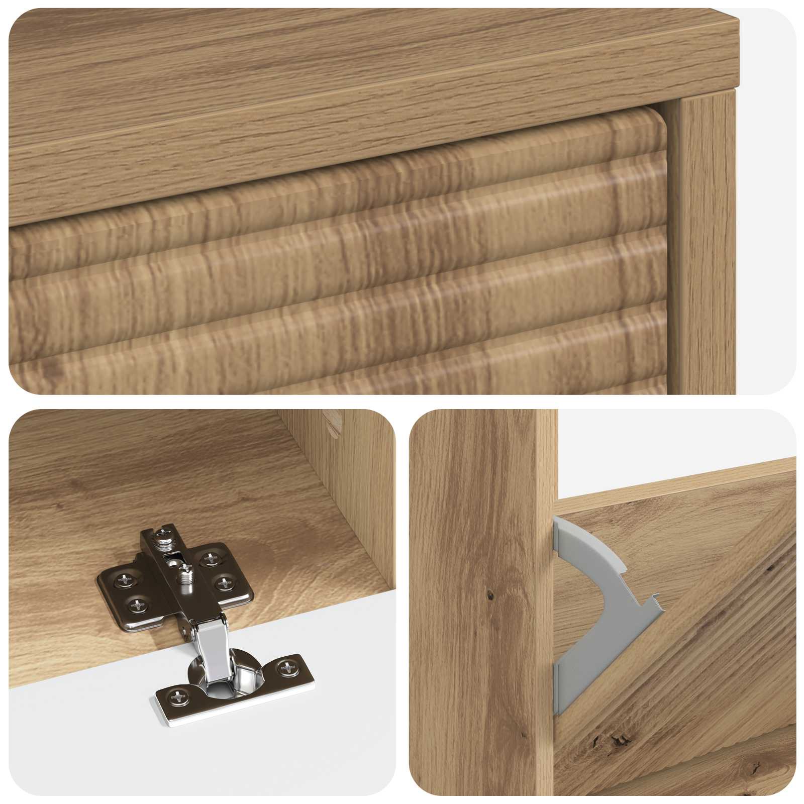 Mobile per scarpe HAARLEM 78 x 24 x 103 cm Legno ingegnerizzato