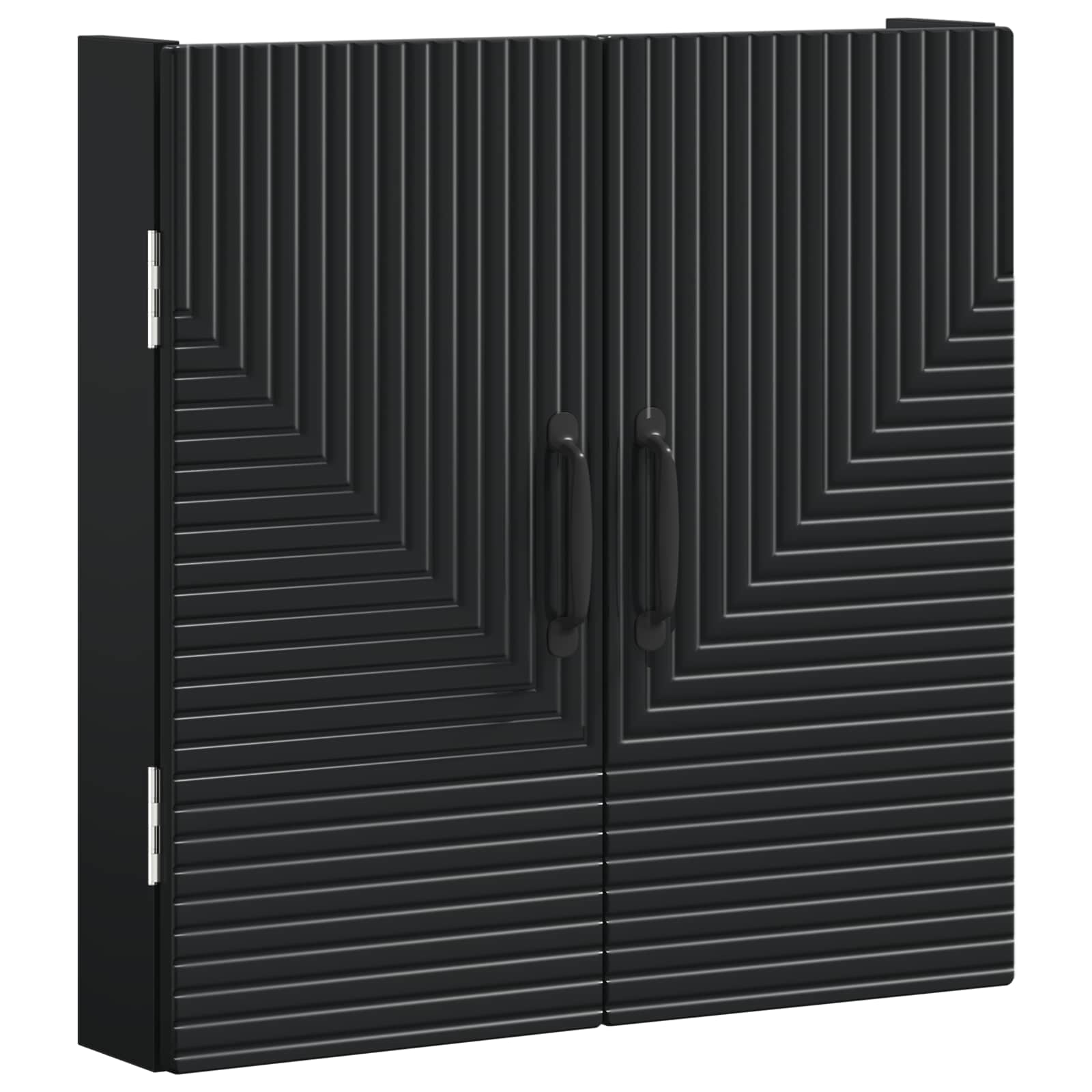 Armadio per Dartboard HAARLEM Nero 52,5 x 10,5 x 53,5 cm