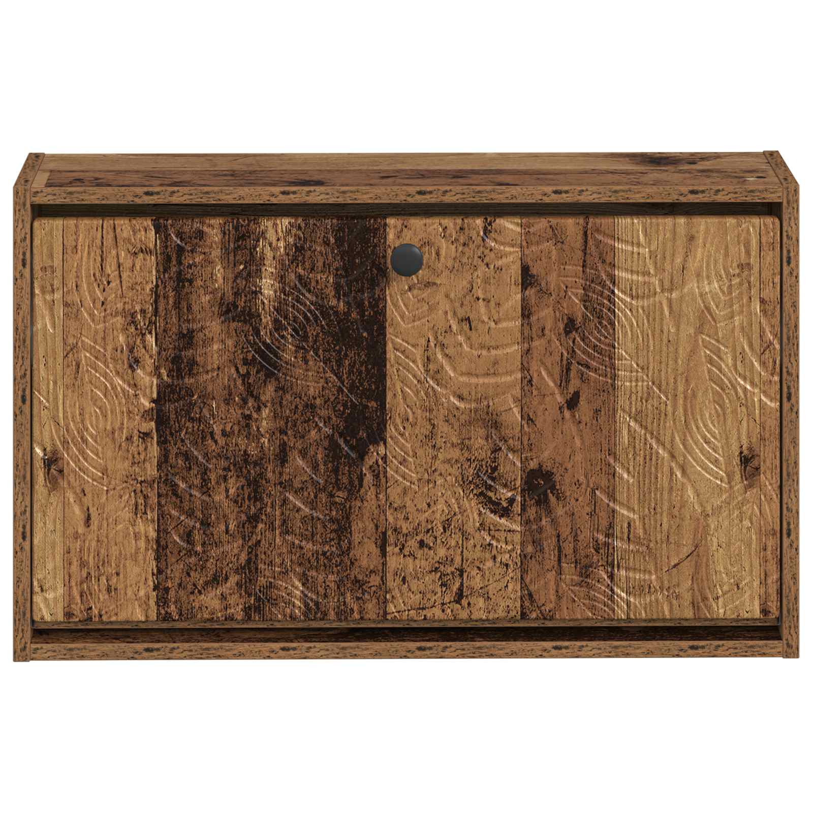 Mobiletto per Scarpe da Muro DELFT 71 x 17 x 43 cm Legno antico