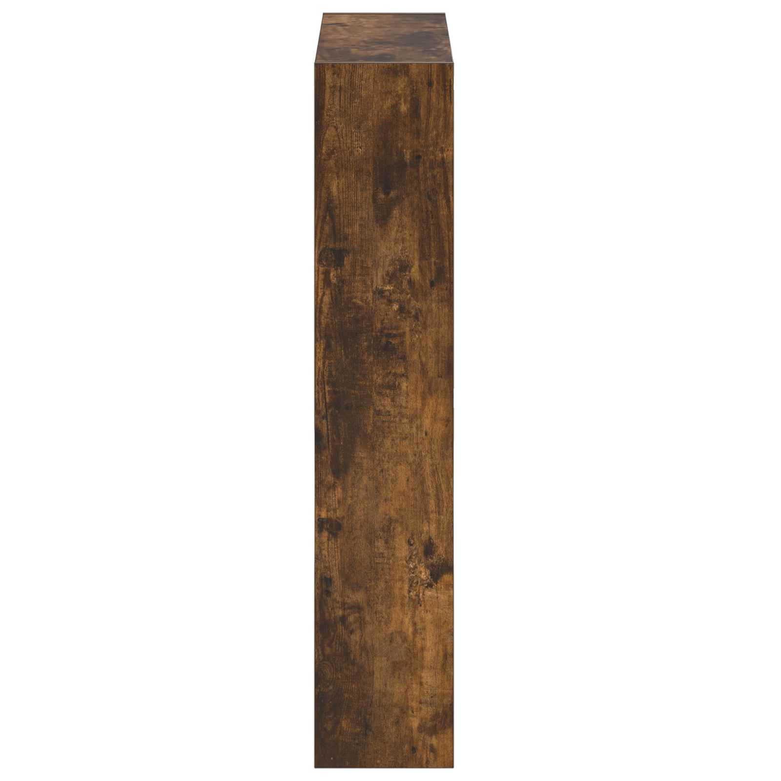 Mobiletto per Scarpe da Muro DELFT 71 x 17 x 86 cm Rovere Fumo
