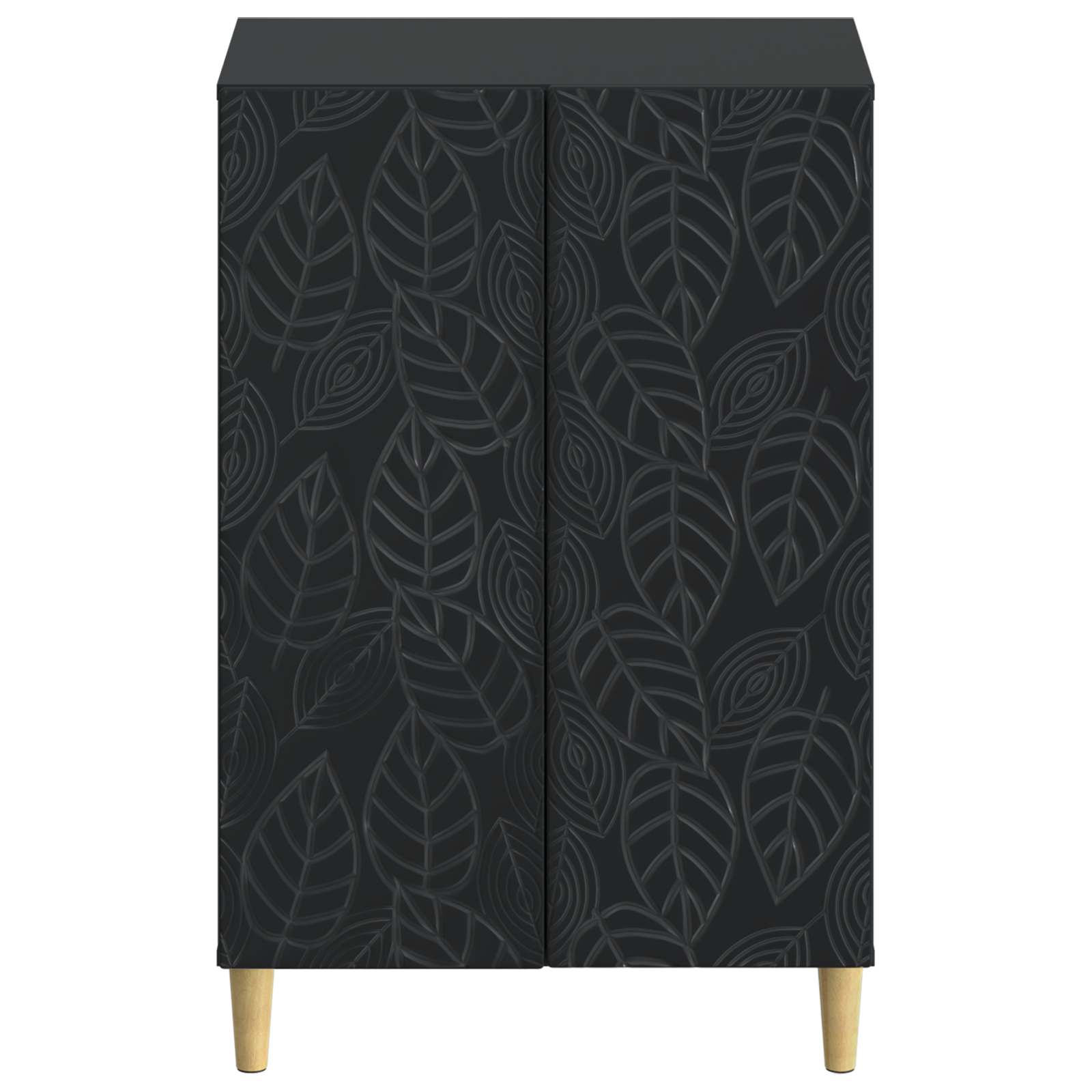 Mobile per scarpe DELFT 59,5 x 39,5 x 90 cm Nero