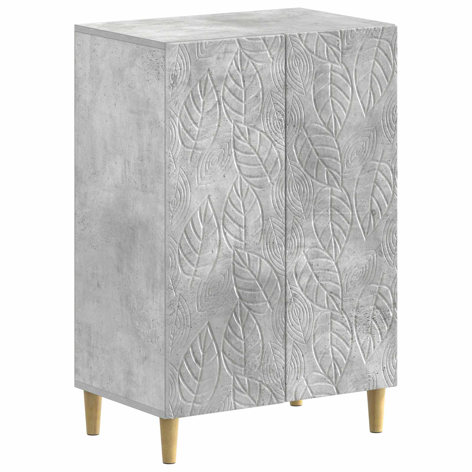Mobile per scarpe DELFT 59,5 x 39,5 x 90 cm Grigio Cemento