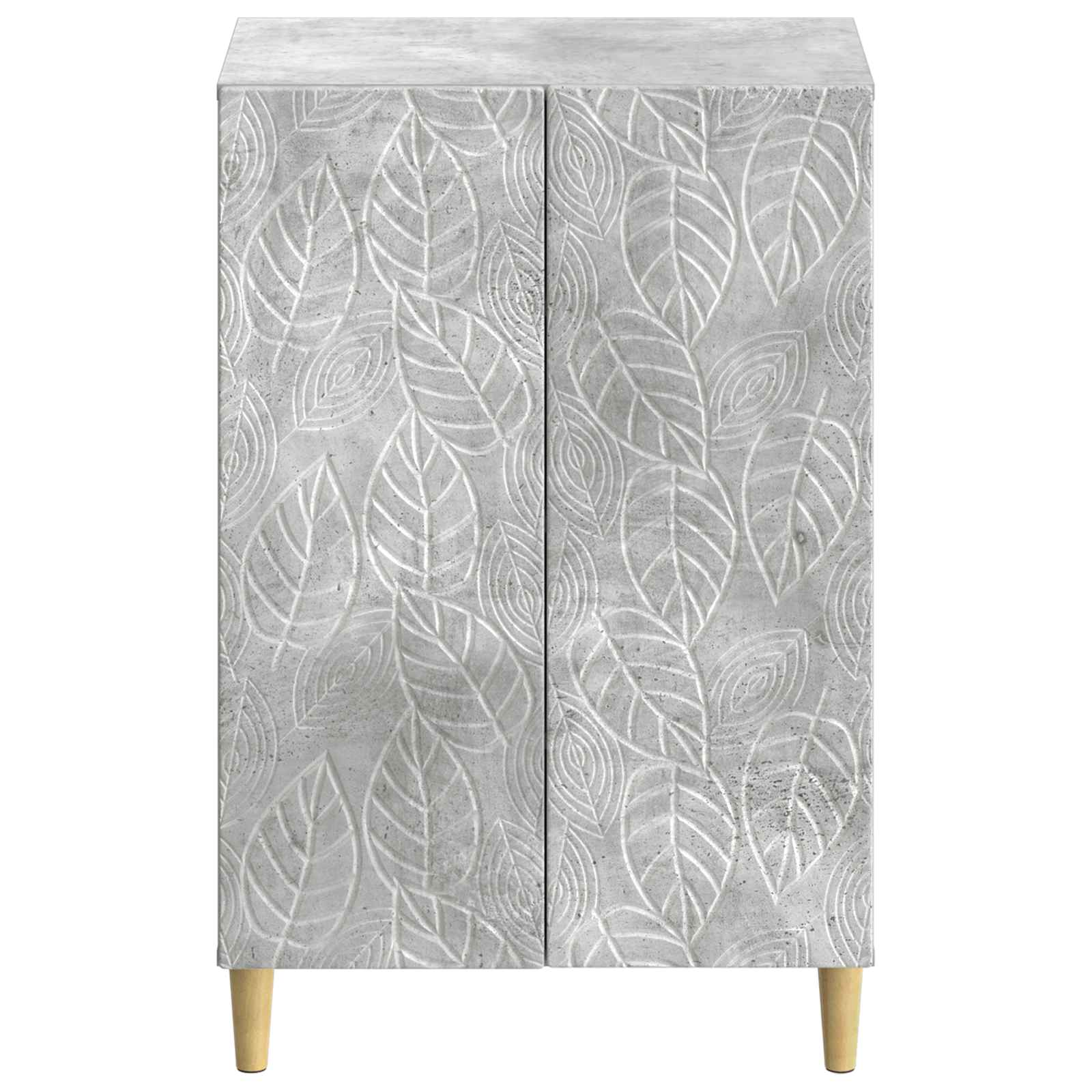 Mobile per scarpe DELFT 59,5 x 39,5 x 90 cm Grigio Cemento