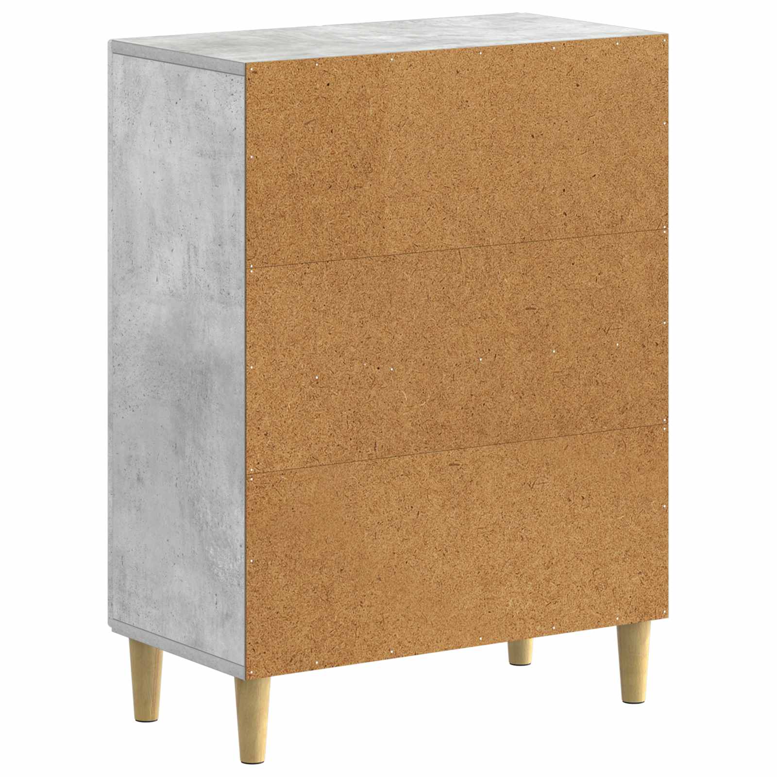 Mobile per scarpe DELFT 59,5 x 39,5 x 90 cm Grigio Cemento