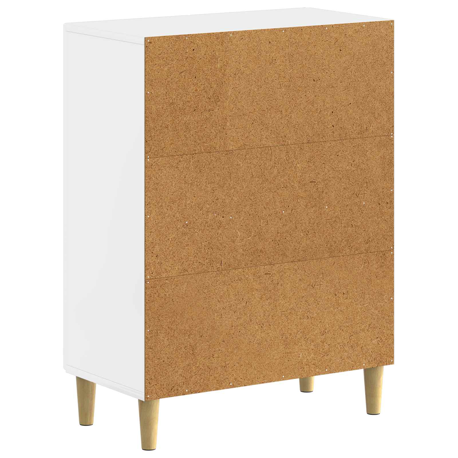 Mobile per scarpe DELFT 59,5 x 39,5 x 90 cm Bianco Lucido