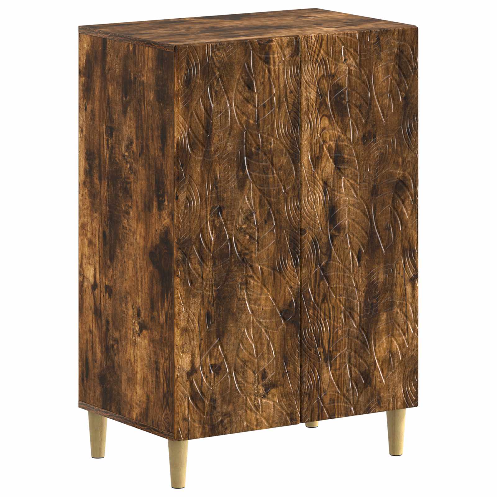 Mobile per scarpe DELFT 59,5 x 39,5 x 90 cm Rovere Fumo