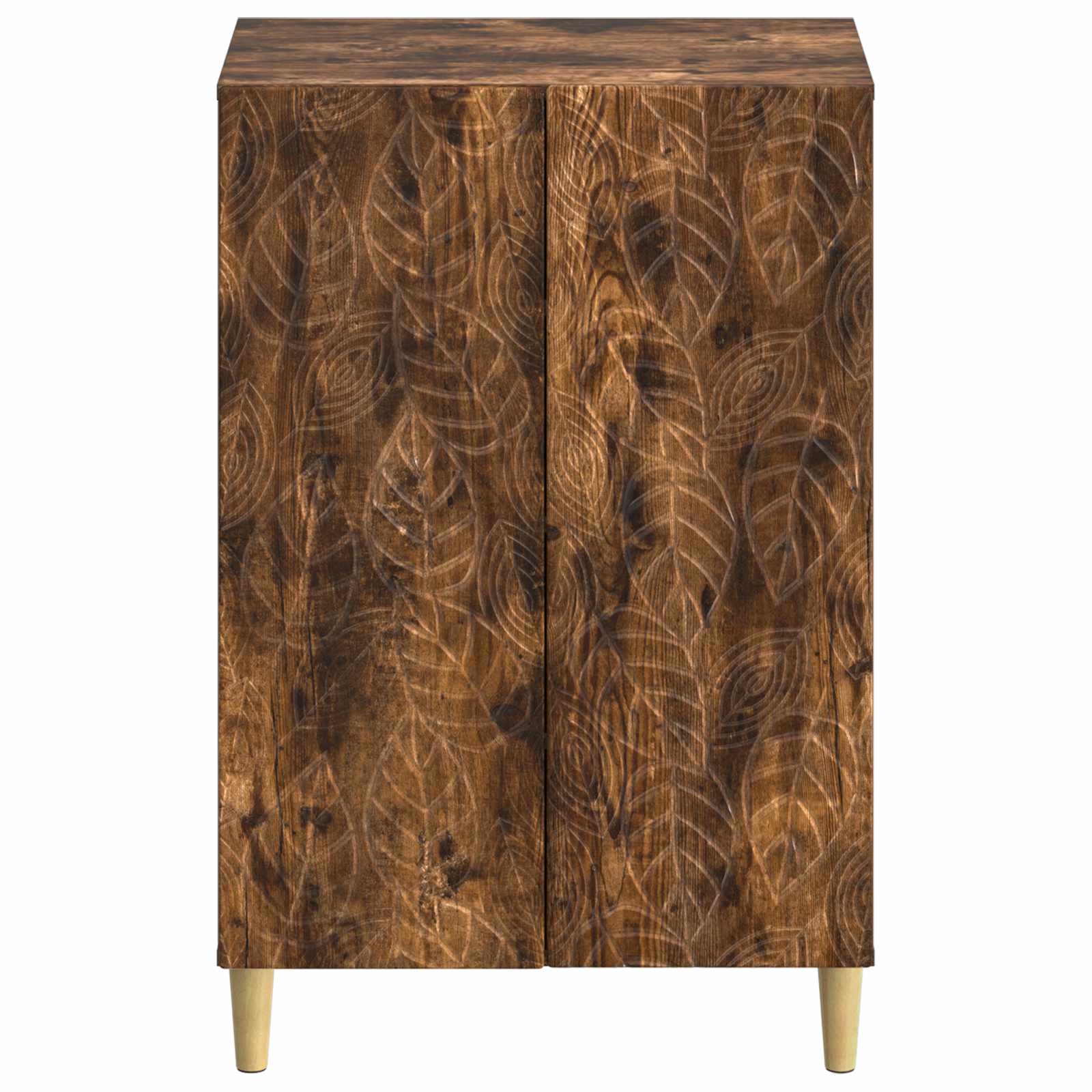 Mobile per scarpe DELFT 59,5 x 39,5 x 90 cm Rovere Fumo