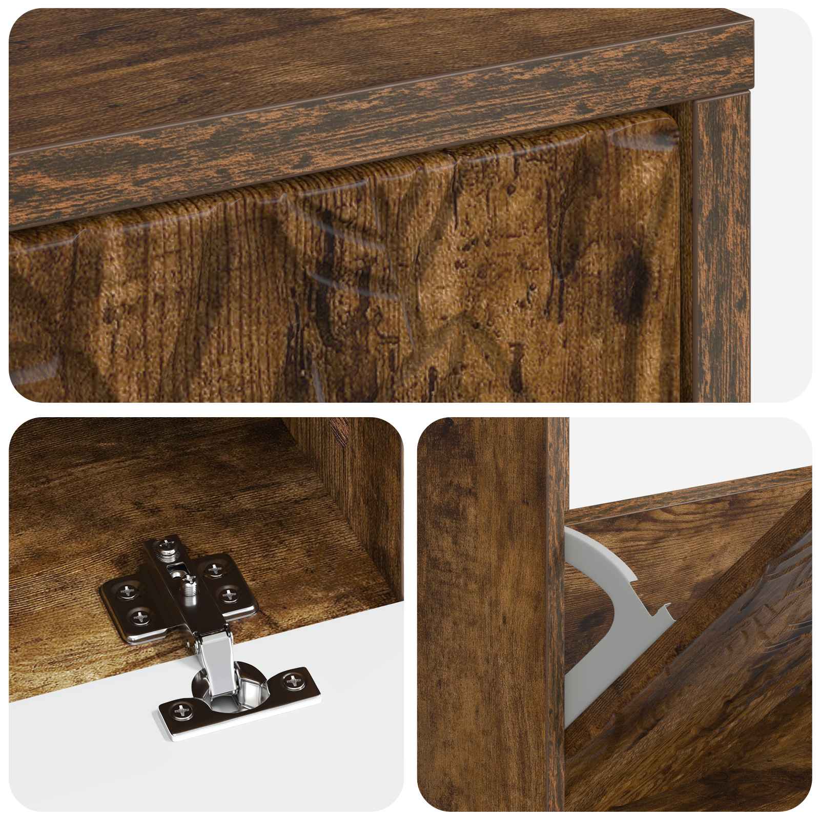 Mobile per scarpe DELFT 78 x 24 x 103 cm Legno ingegnerizzato