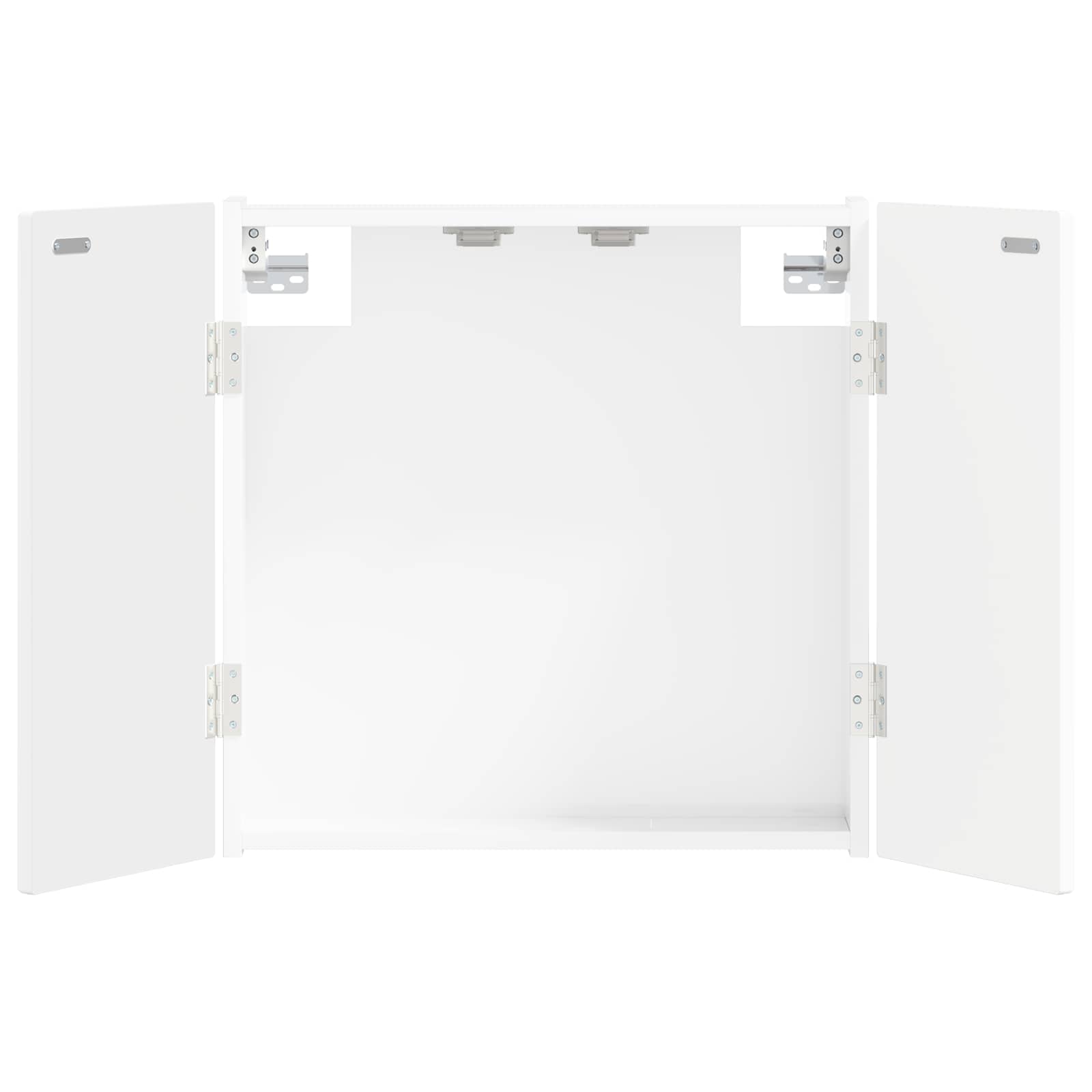 Armadio per Dartboard DELFT Bianco Lucido 52,5 x 10,5 x 53,5 cm