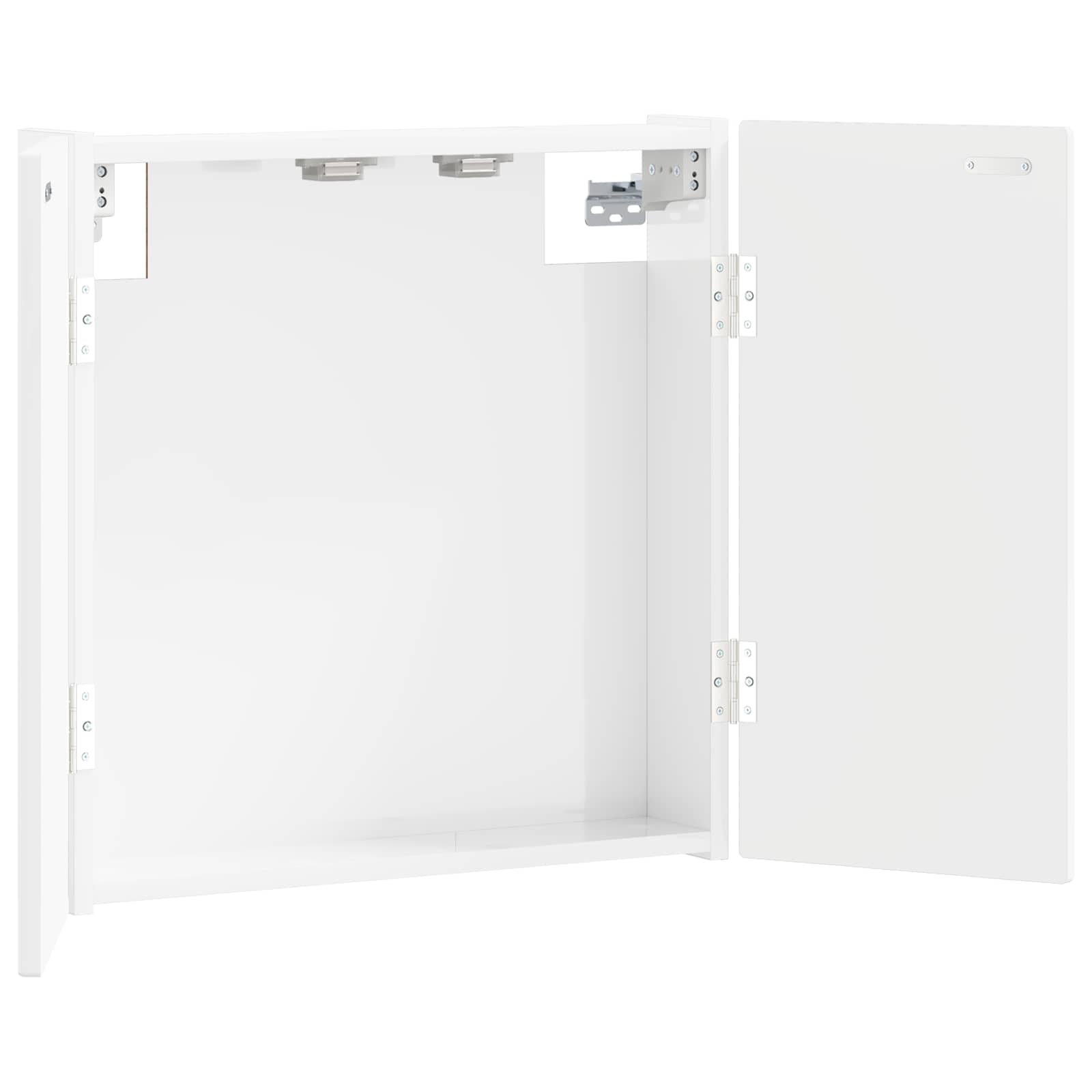 Armadio per Dartboard DELFT Bianco Lucido 52,5 x 10,5 x 53,5 cm