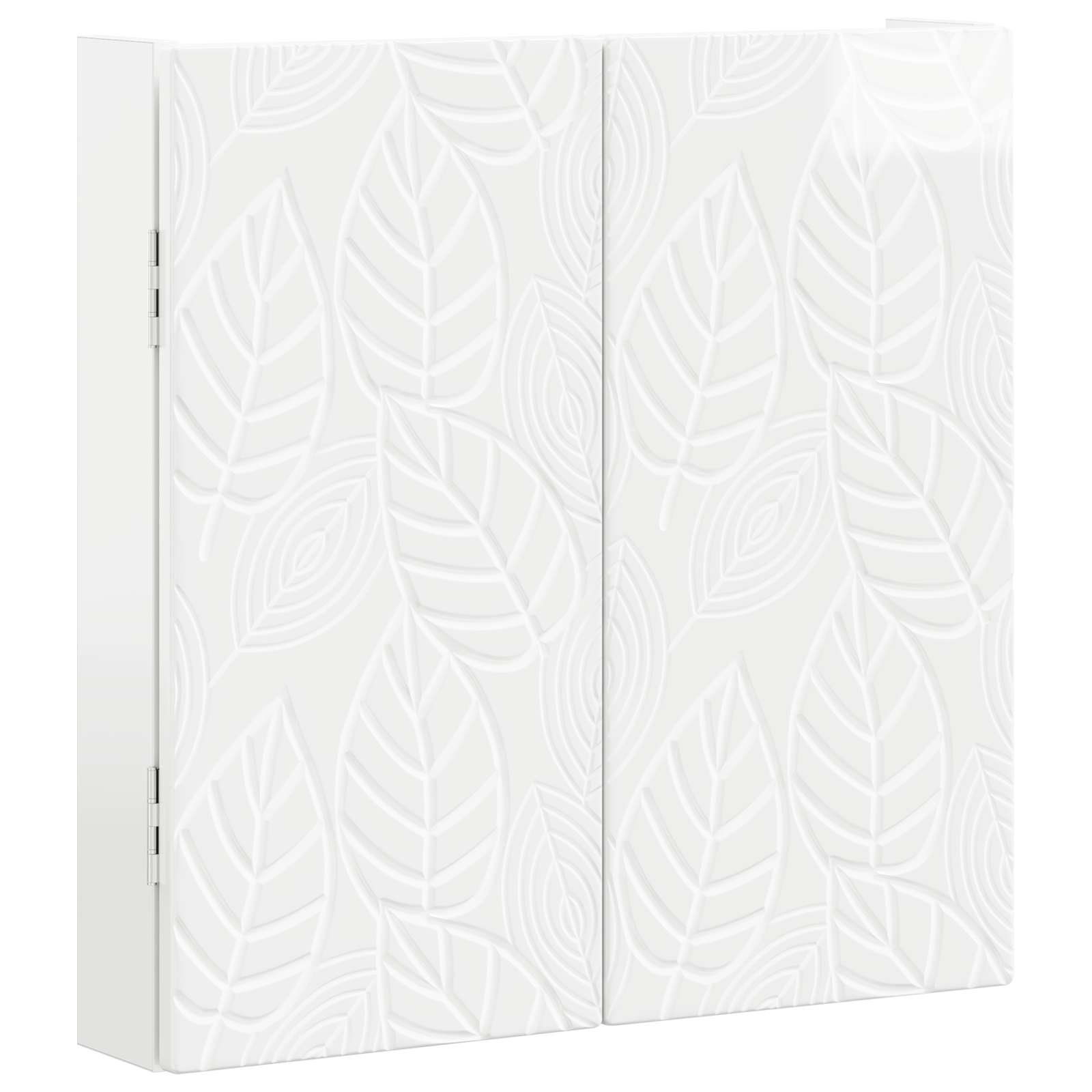 Armadio per Dartboard DELFT Bianco Lucido 52,5 x 10,5 x 53,5 cm