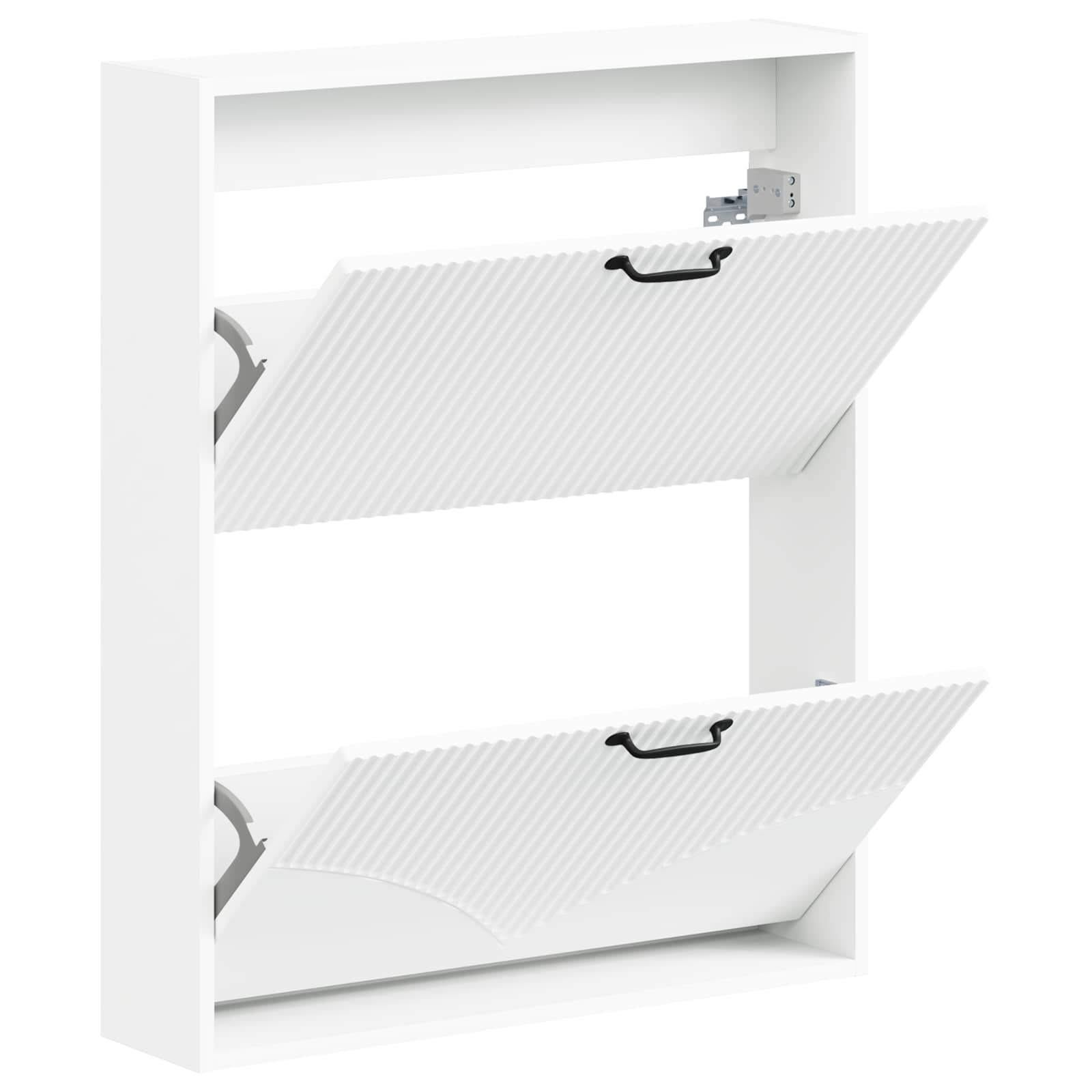 Mobiletto per Scarpe da Muro HOORN 71 x 17 x 86 cm Bianco