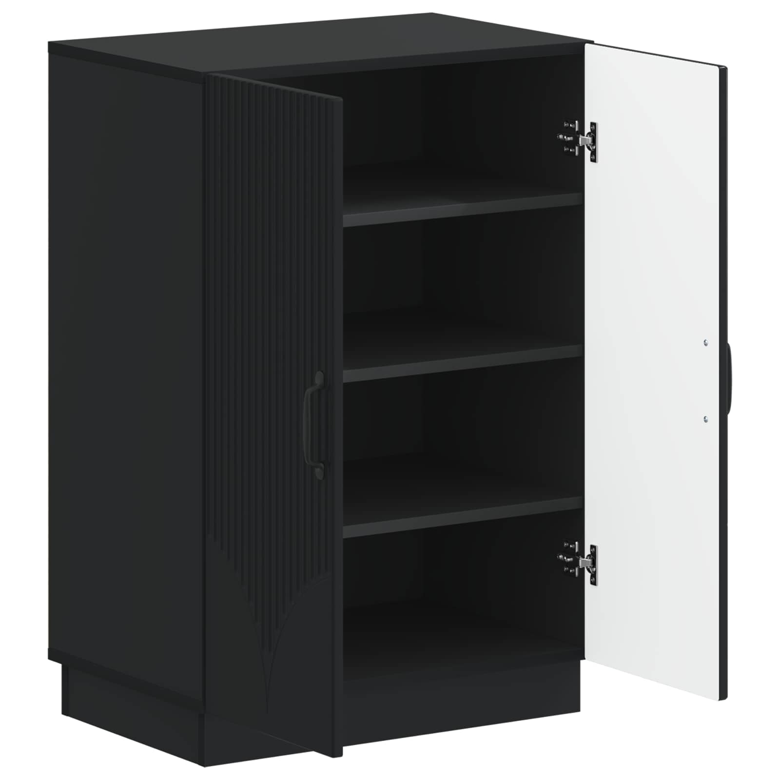 Mobile per scarpe HOORN 59,5 x 39,5 x 87 cm Nero